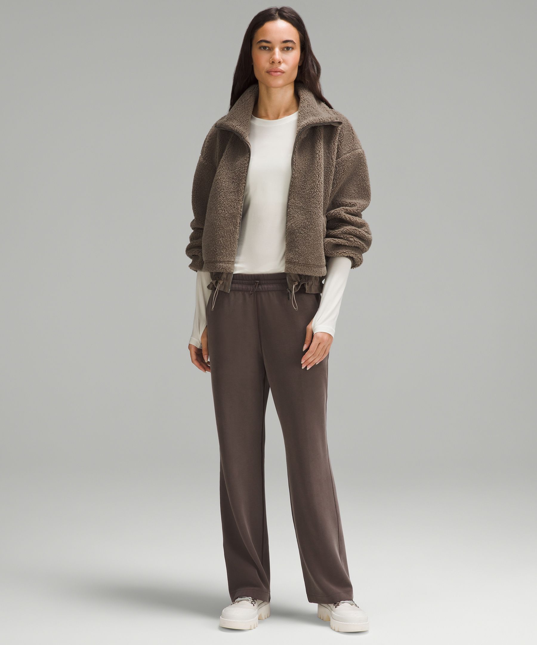 lululemon athletica, Pants & Jumpsuits, Lululemon Softstreme Highrise  Pant Smoked Spruce Size