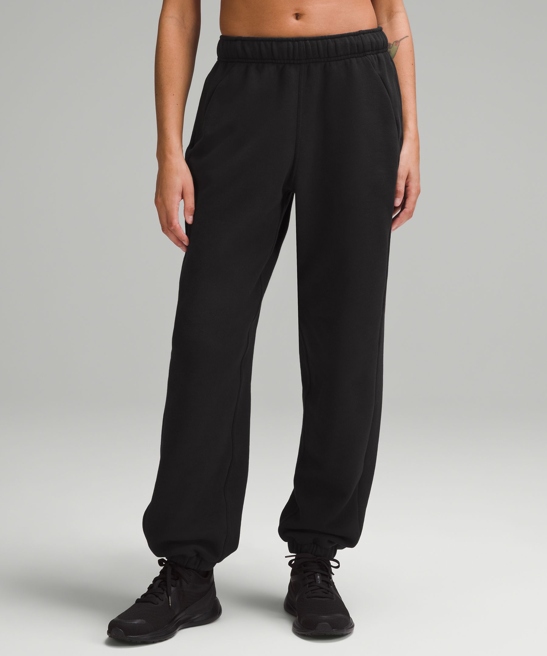 Extra High-Waisted Logo-Graphic Sweatpants