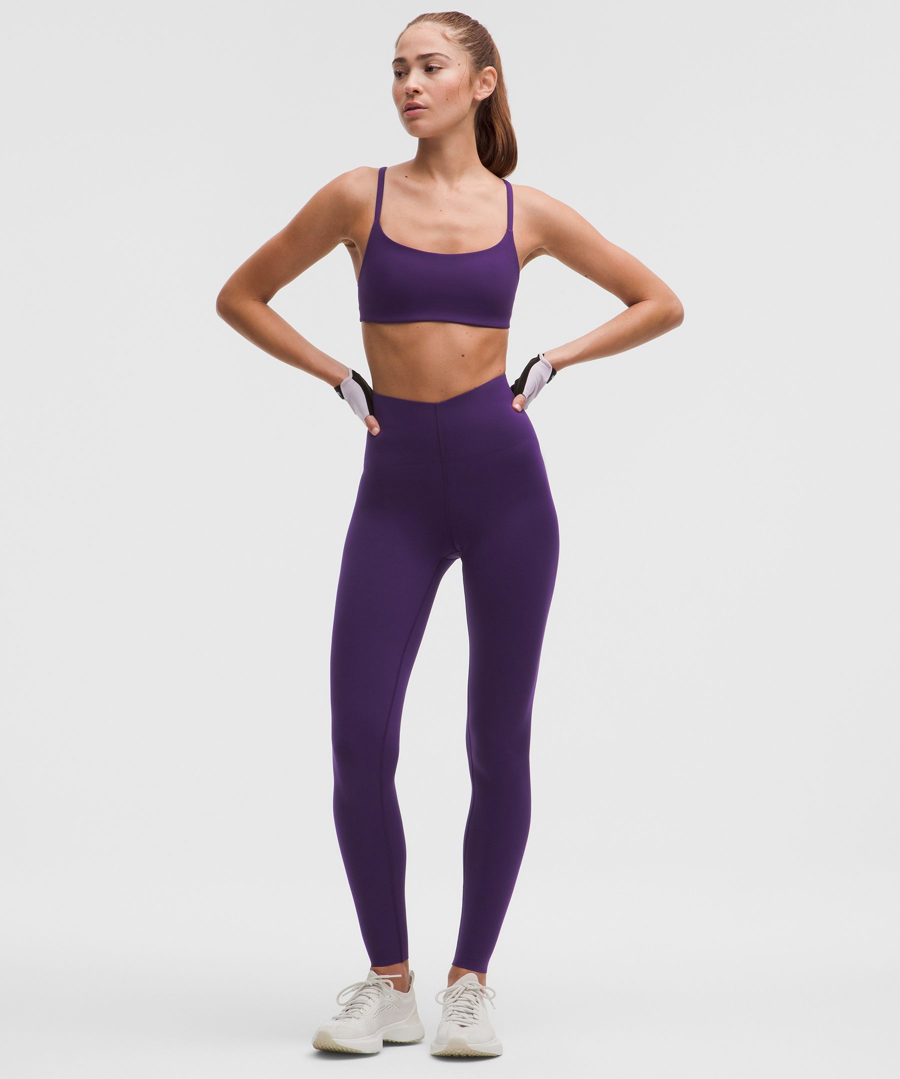 Lululemon Glow Up™ Super-high-rise Tight 28" In Purple