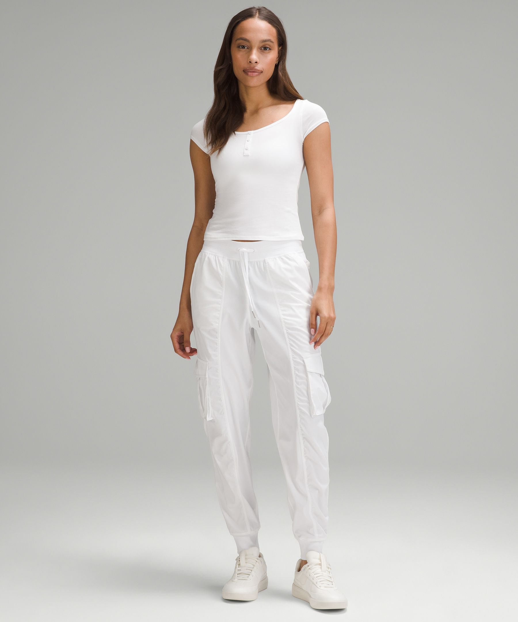 Shop Lululemon Dance Studio Relaxed-fit Mid-rise Cargo Joggers