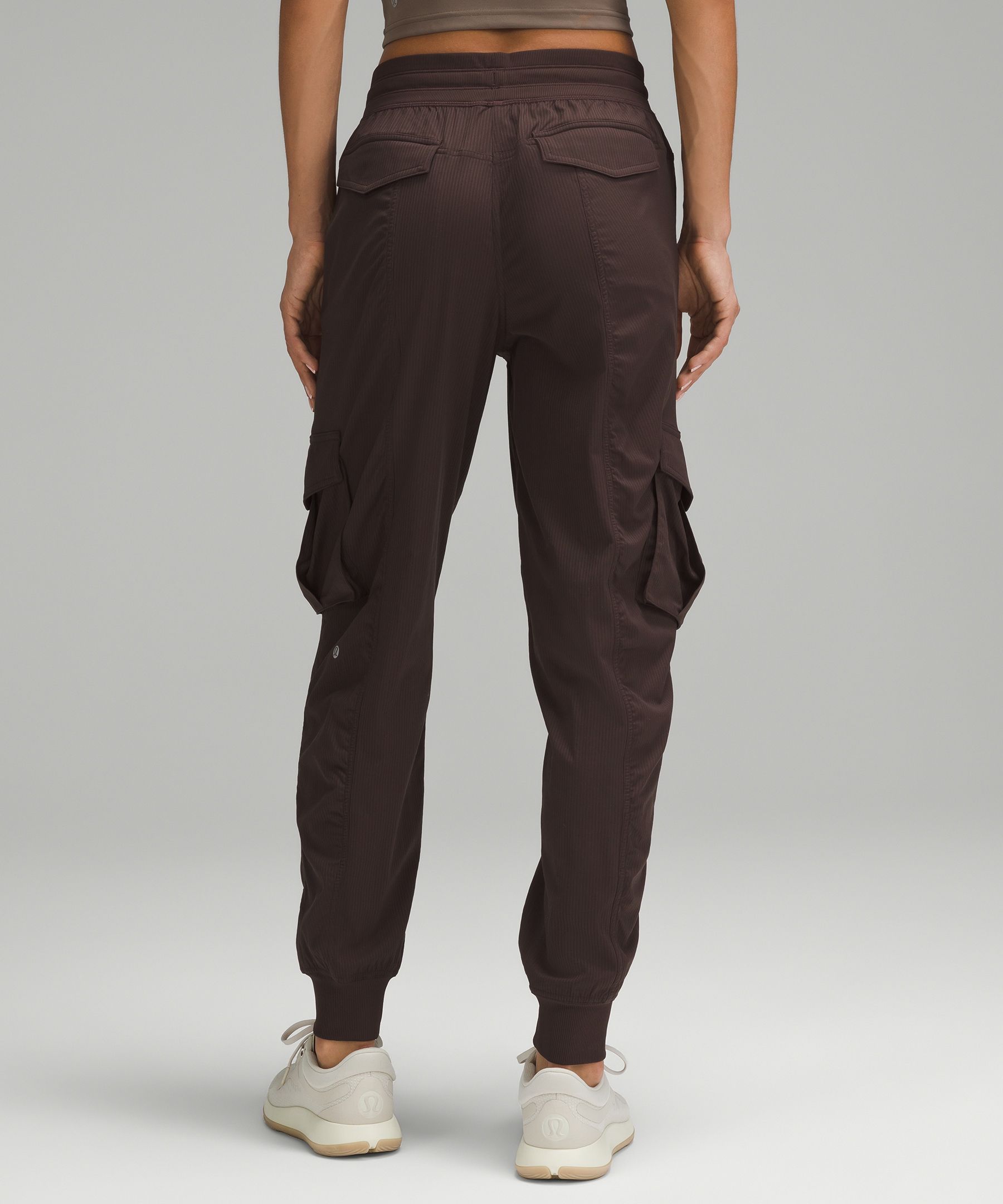 Dance Studio Relaxed-Fit Mid-Rise Cargo Jogger, Women's Pants