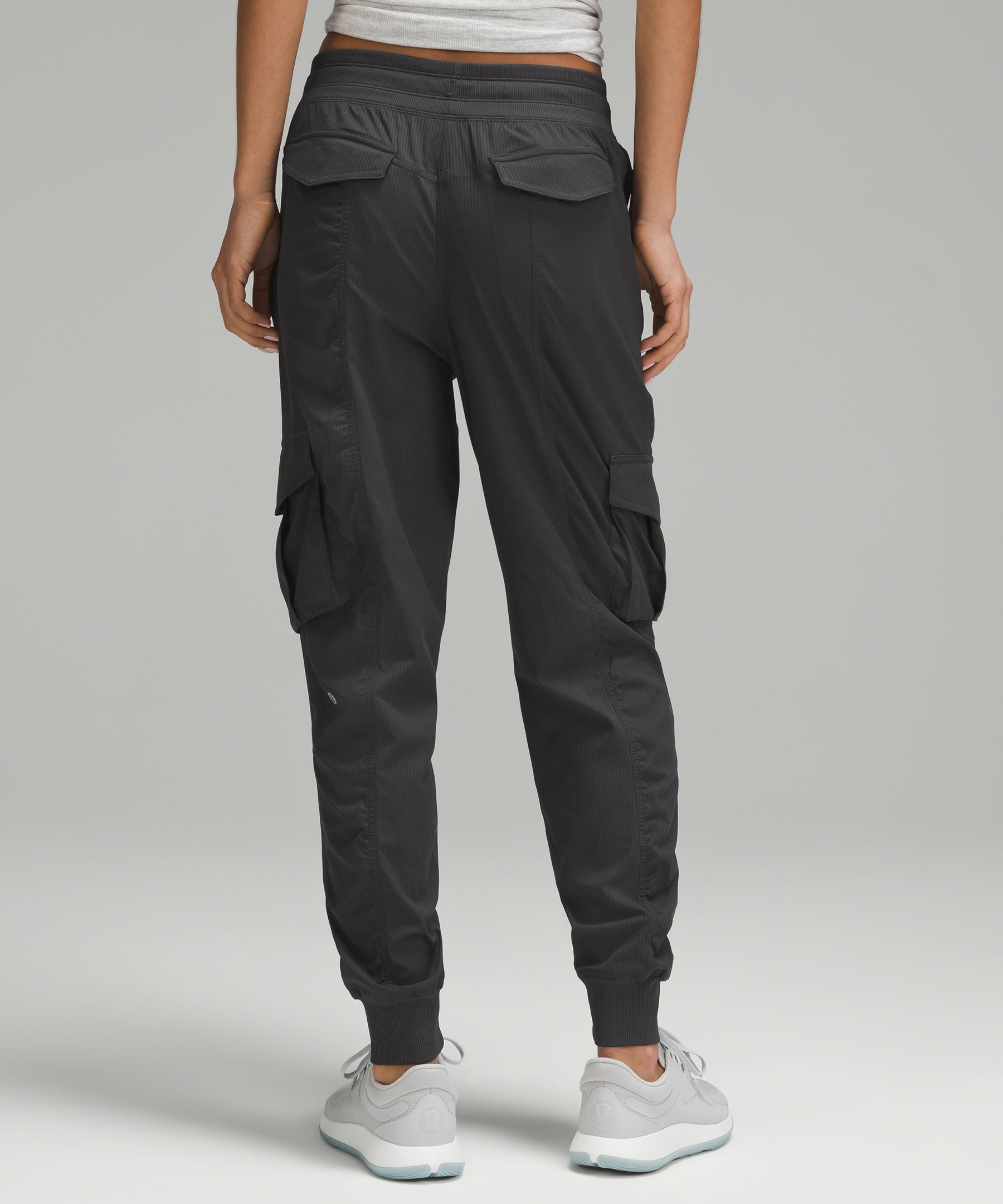 Dance Studio Relaxed-Fit Mid-Rise Cargo Jogger, Women's Pants