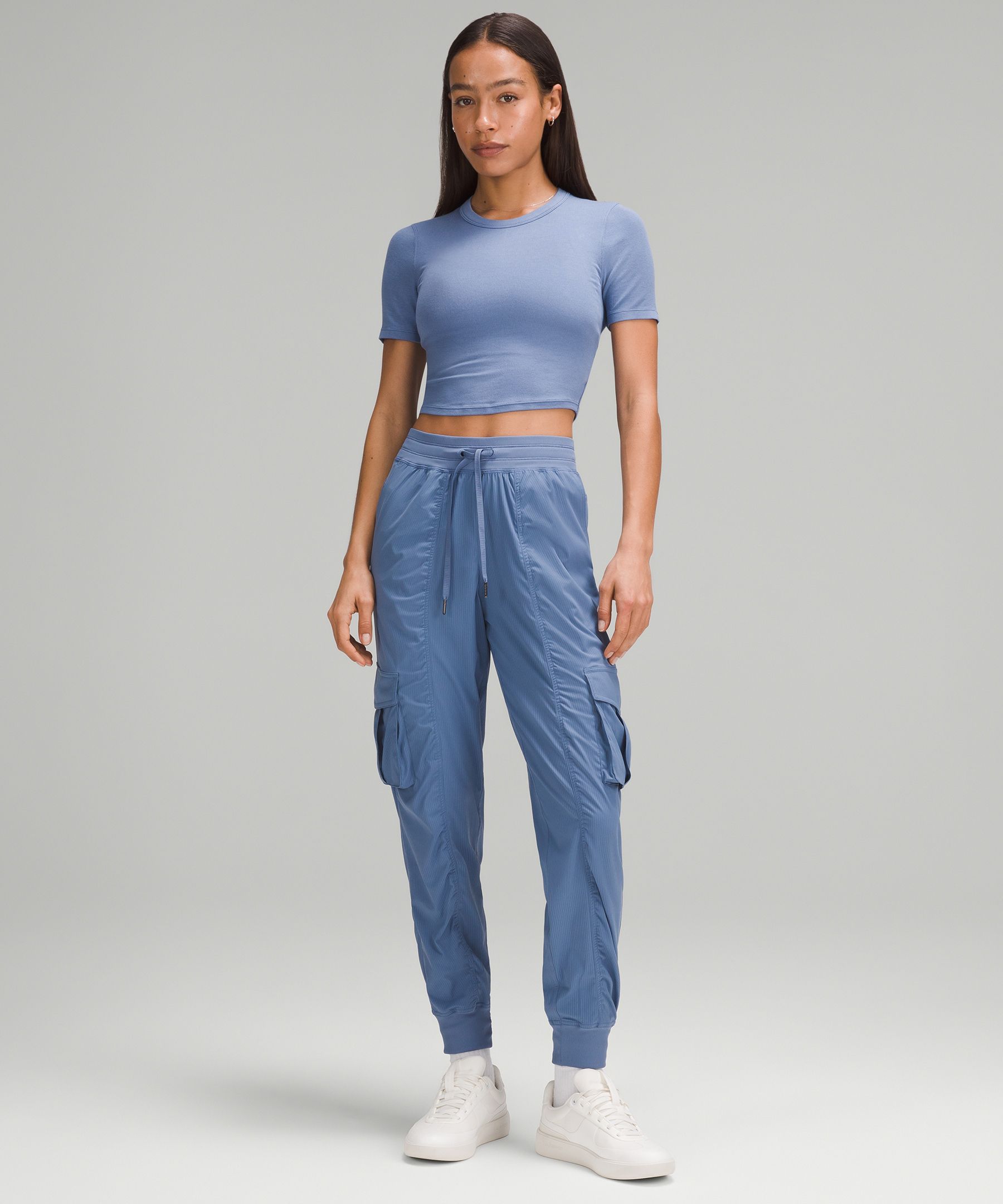 Shop Lululemon Dance Studio Relaxed-fit Mid-rise Cargo Joggers