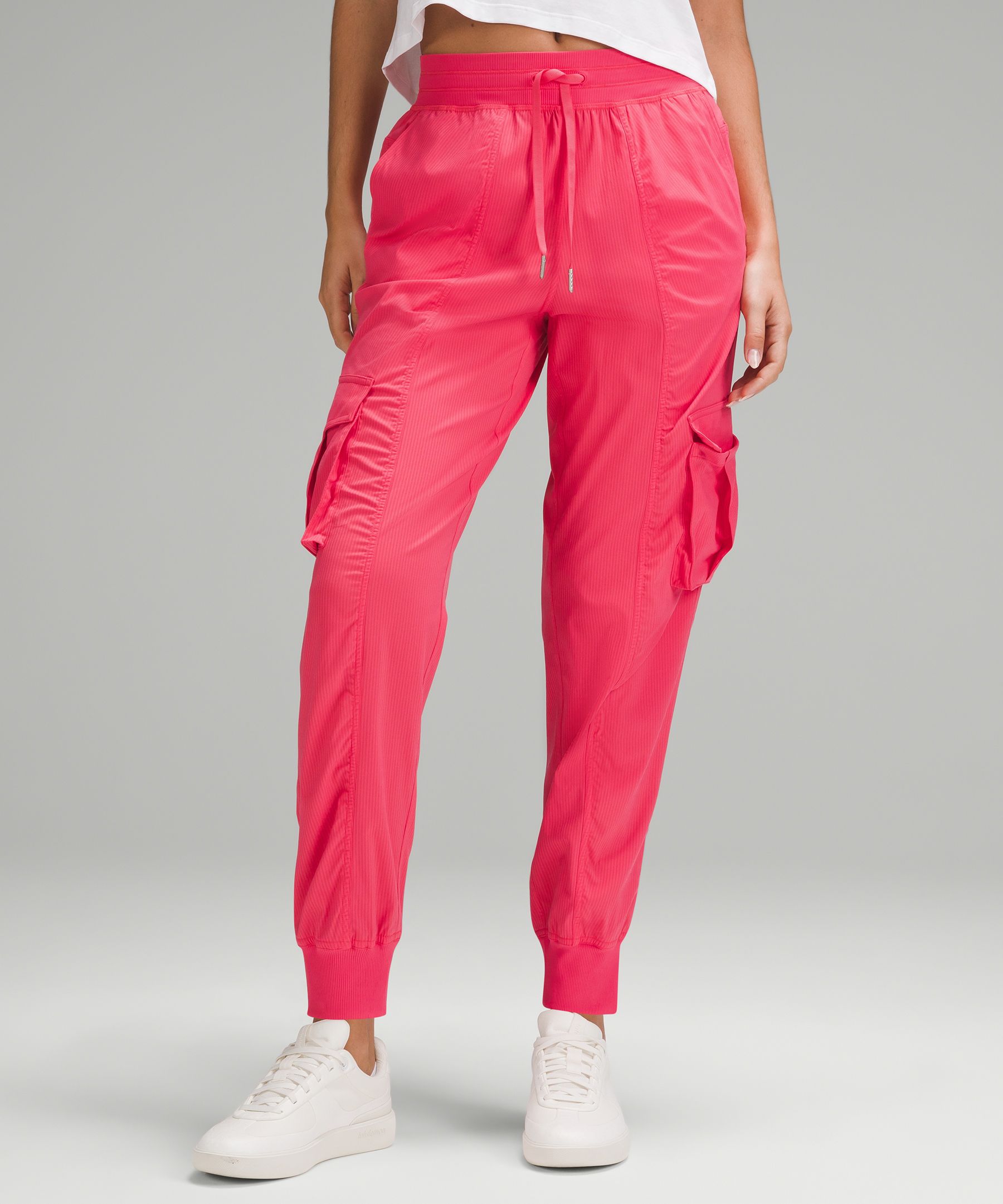 Laurra Pink | Straight-Leg Pants w/ Elastic Waist