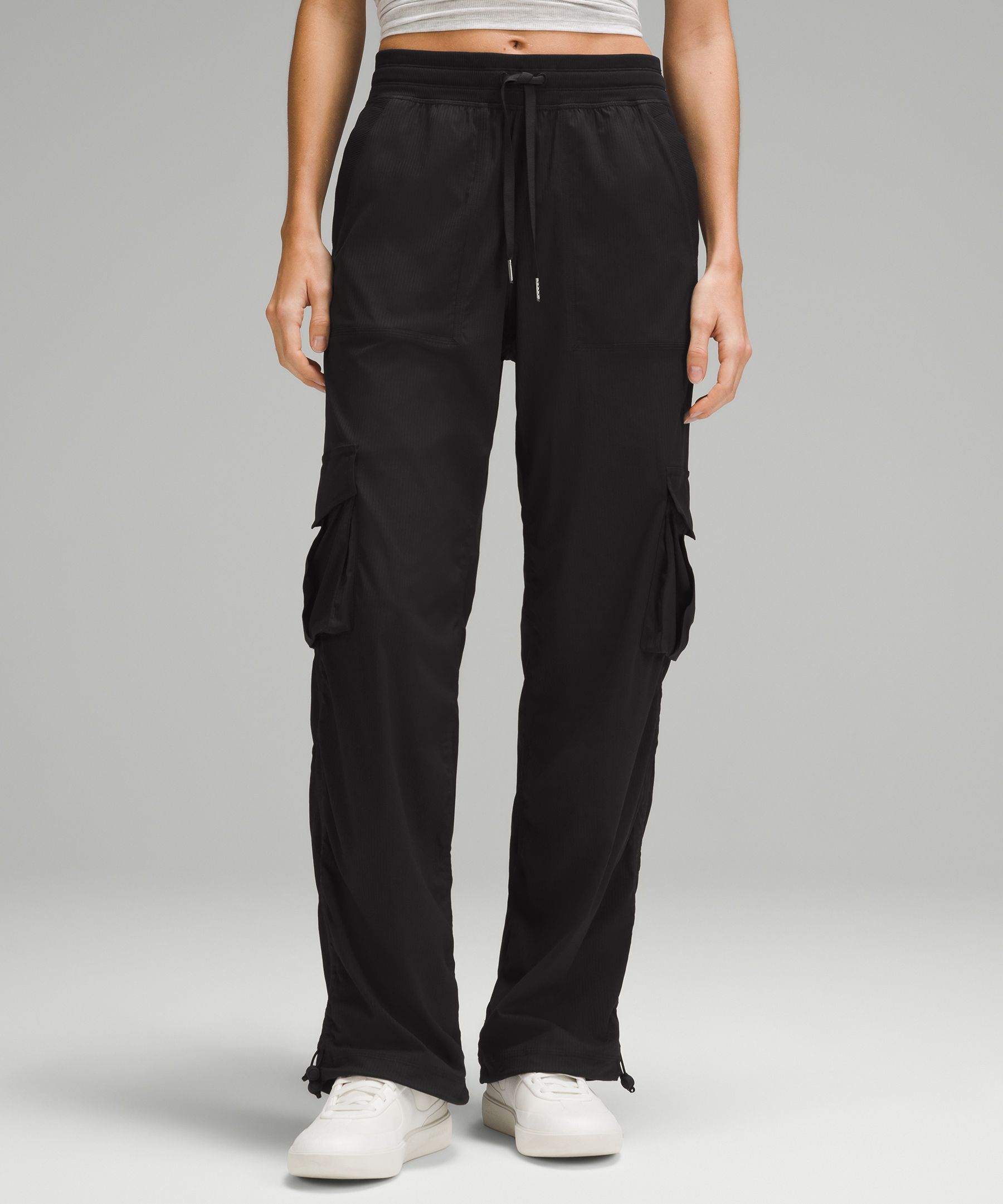 Dance Studio Relaxed-Fit Mid-Rise Cargo Pant, Women's Pants