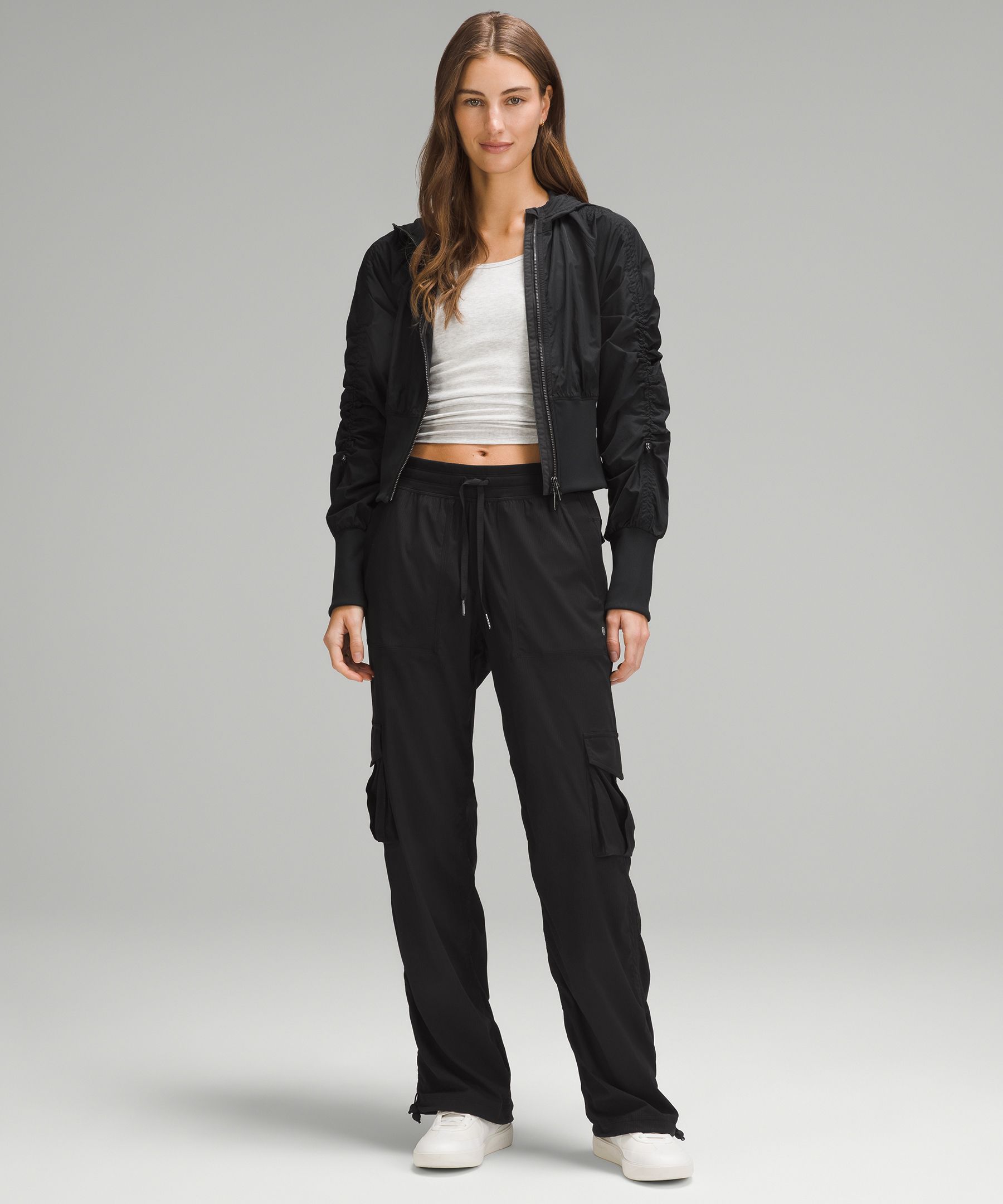 Shop Lululemon Dance Studio Relaxed-fit Mid-rise Cargo Pants