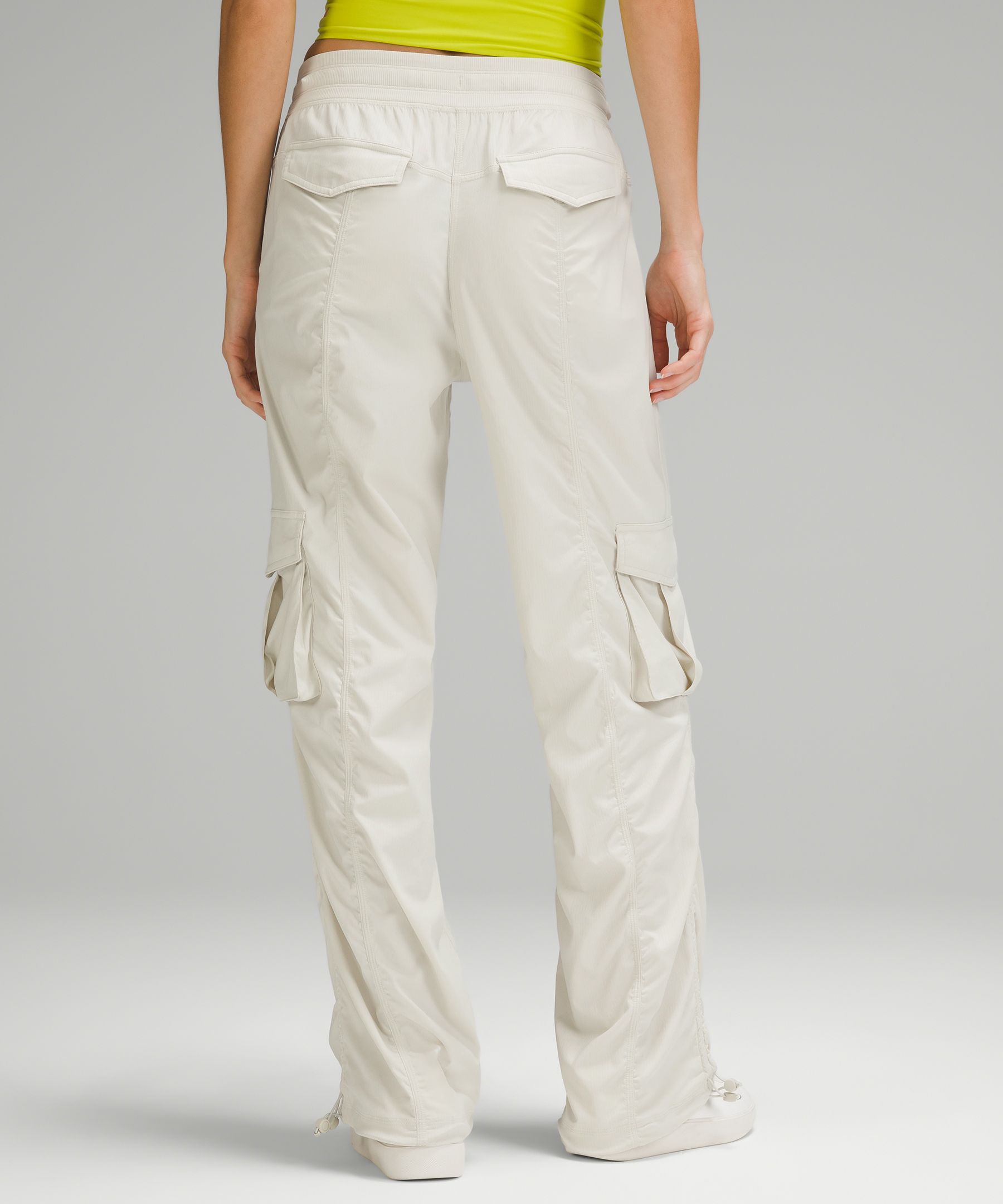 Dance Studio Relaxed-Fit Mid-Rise Cargo Pant, Women's Pants