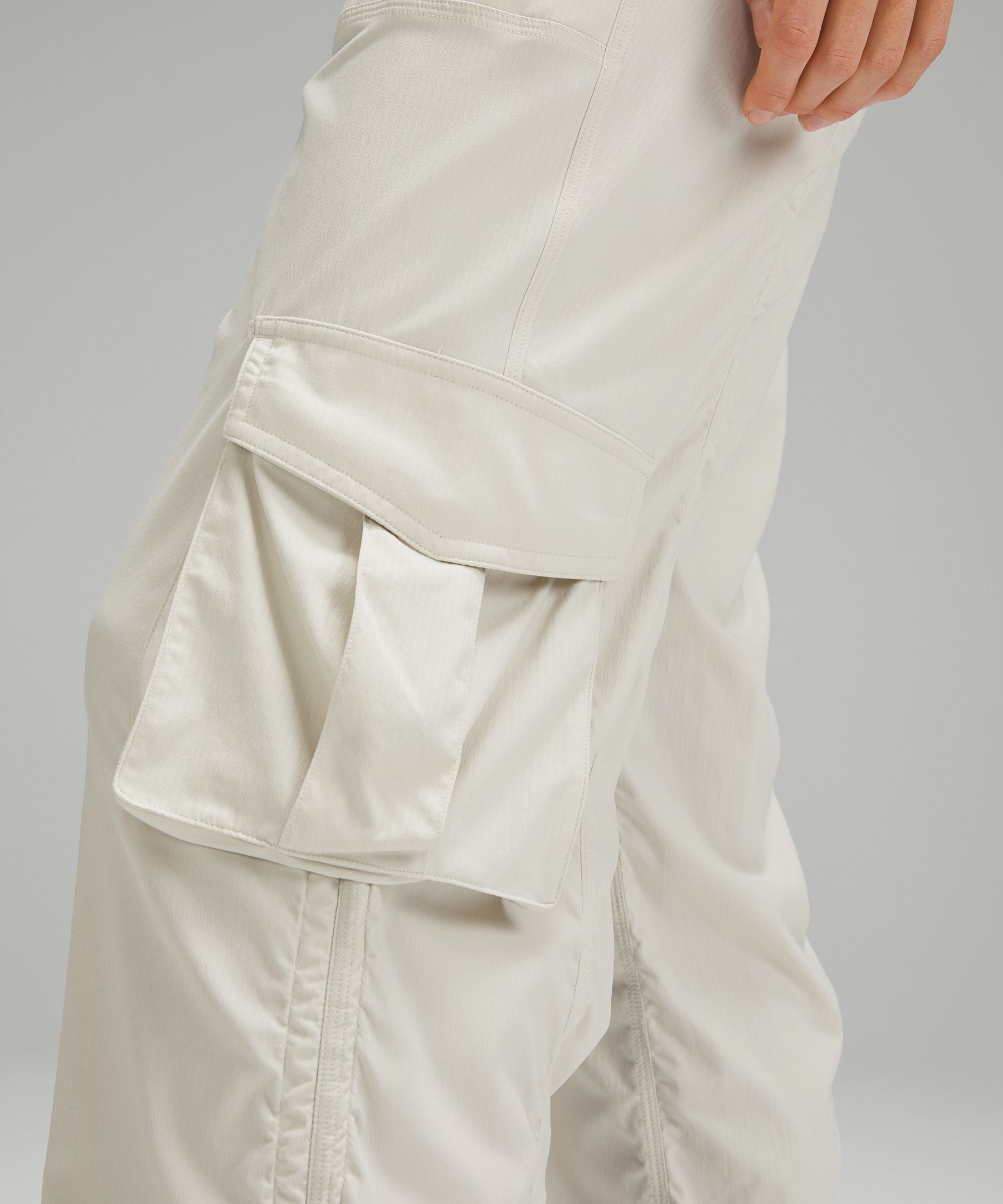 lululemon athletica Dance Studio Relaxed-fit Mid-rise Cargo Pants in White