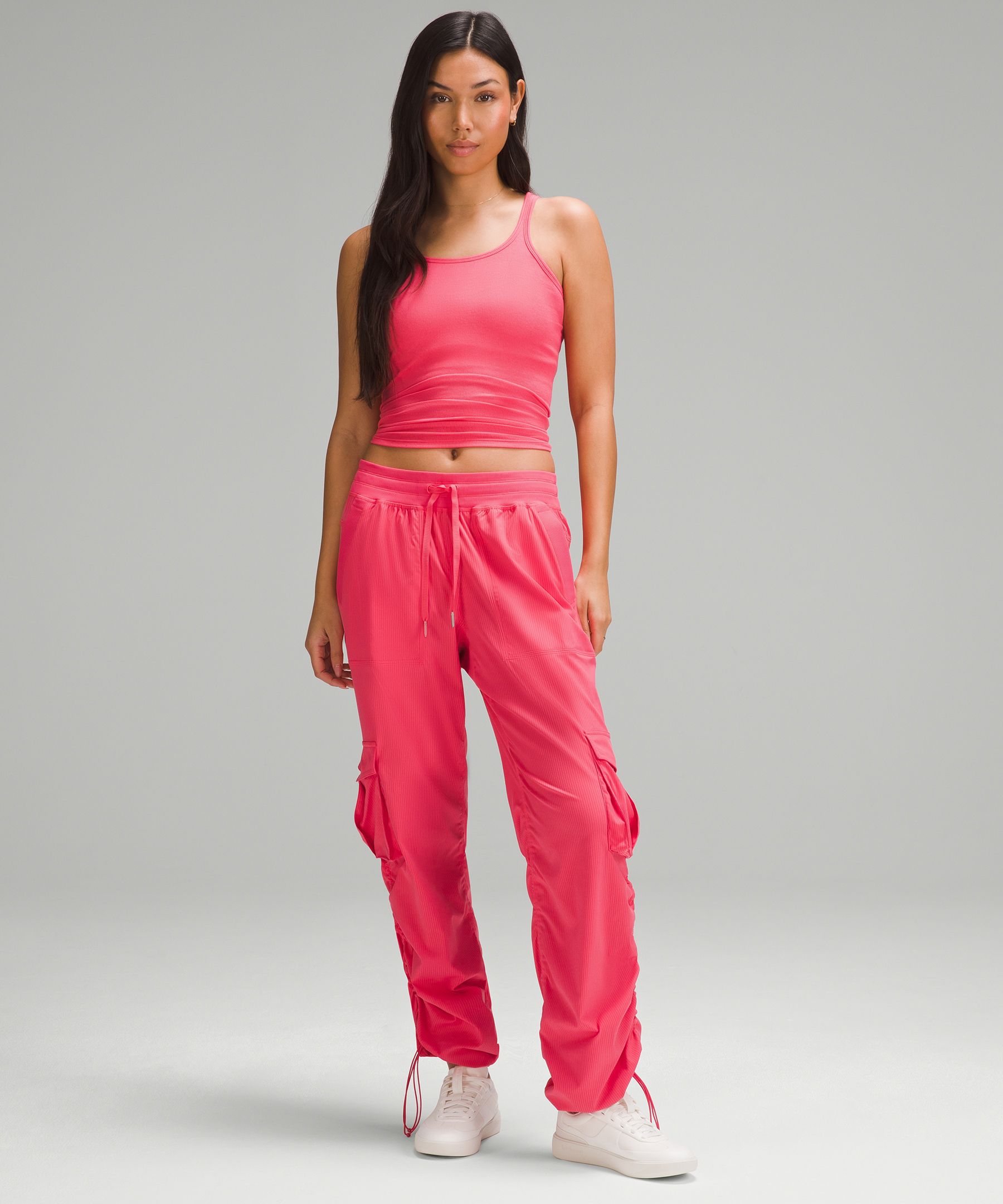 Dance Studio Relaxed-Fit Mid-Rise Cargo Pant, Women's Pants