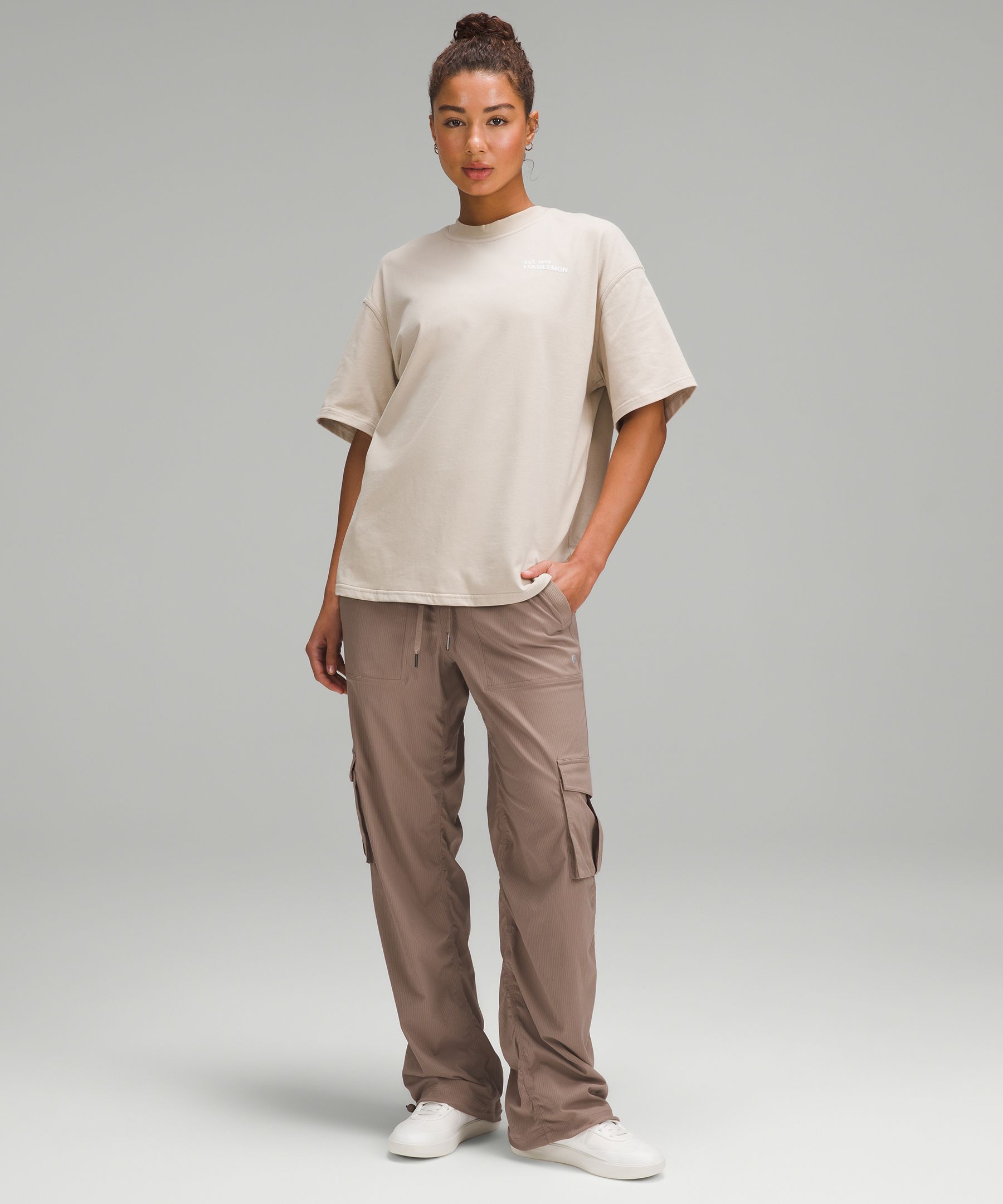 LULULEMON DANCE STUDIO RELAXED-FIT MID-RISE CARGO PANT 