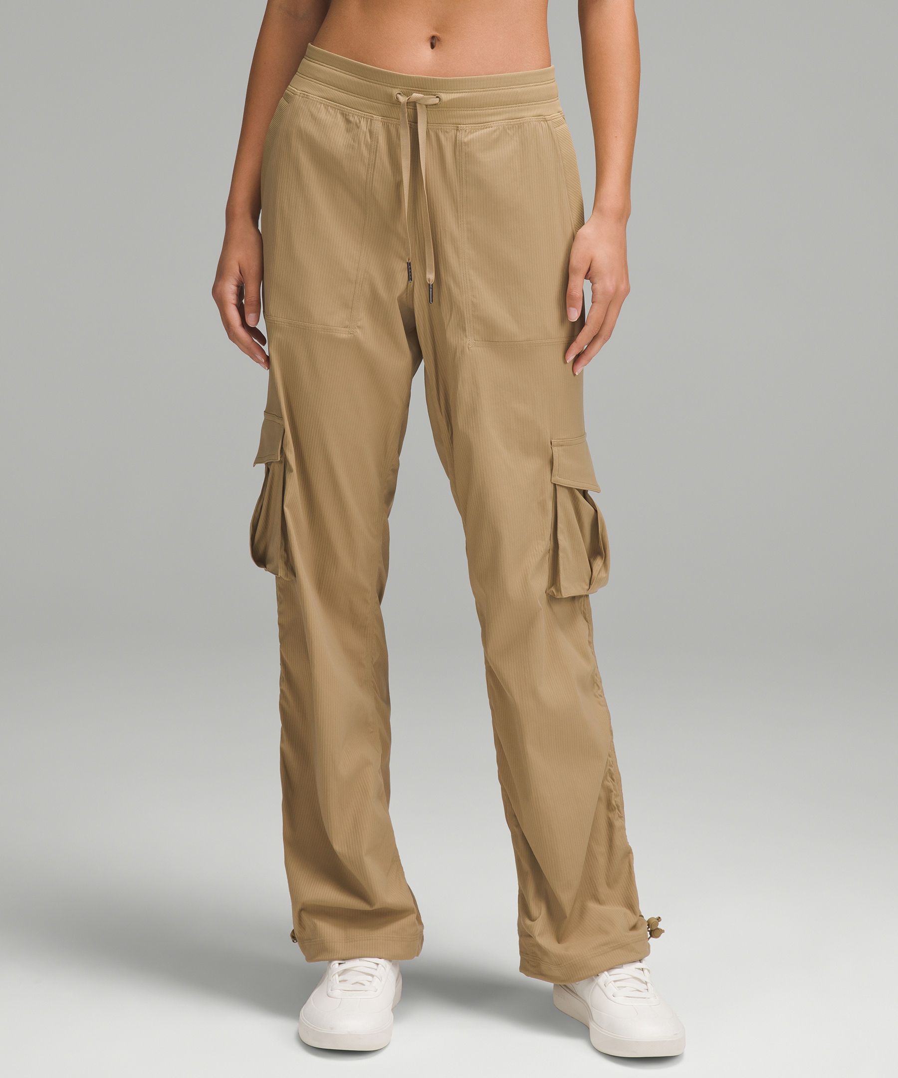 Dance Studio Relaxed-Fit Mid-Rise Cargo Pant - Brown