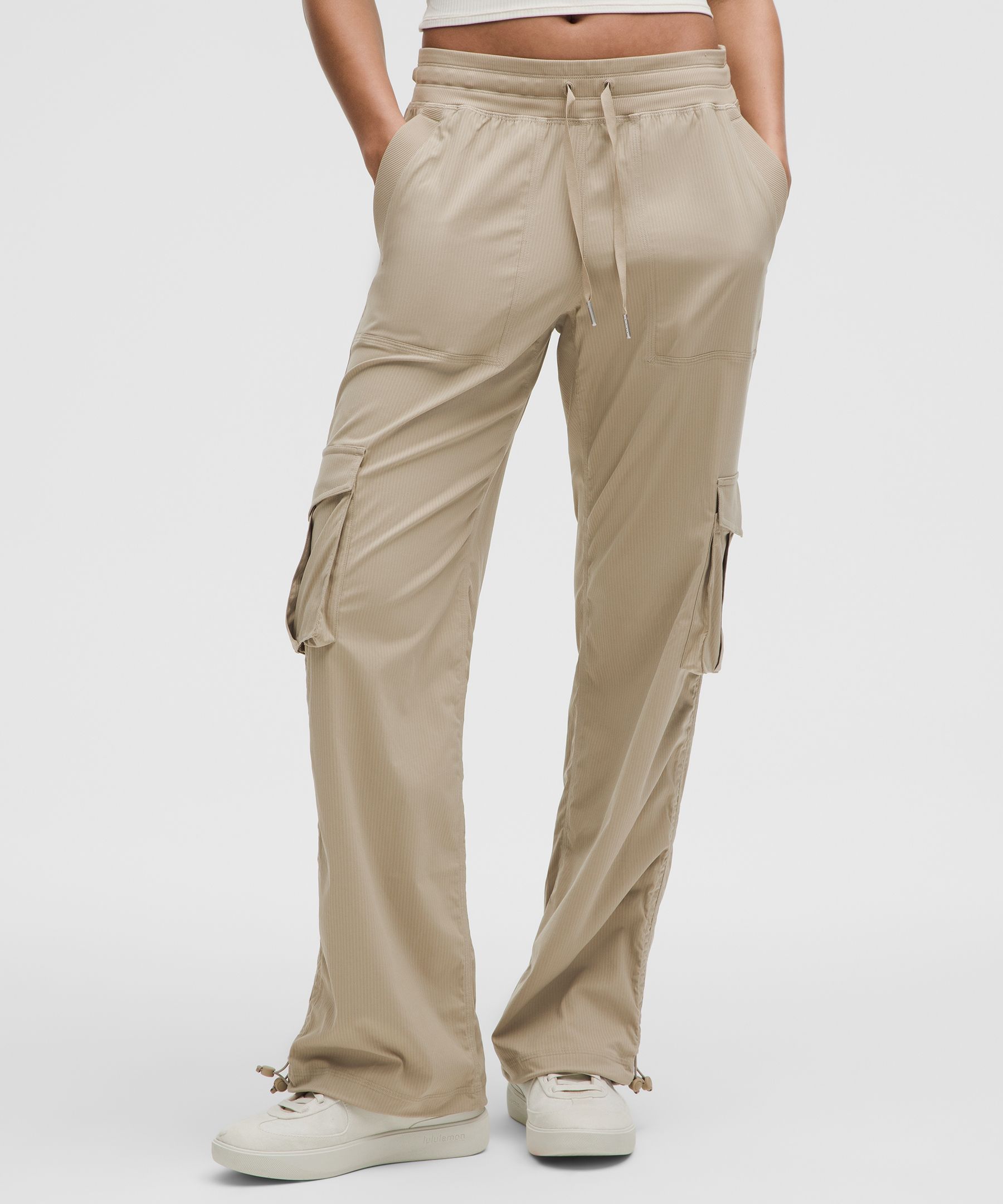 Dance Studio Relaxed-Fit Mid-Rise Cargo Pant - Brown