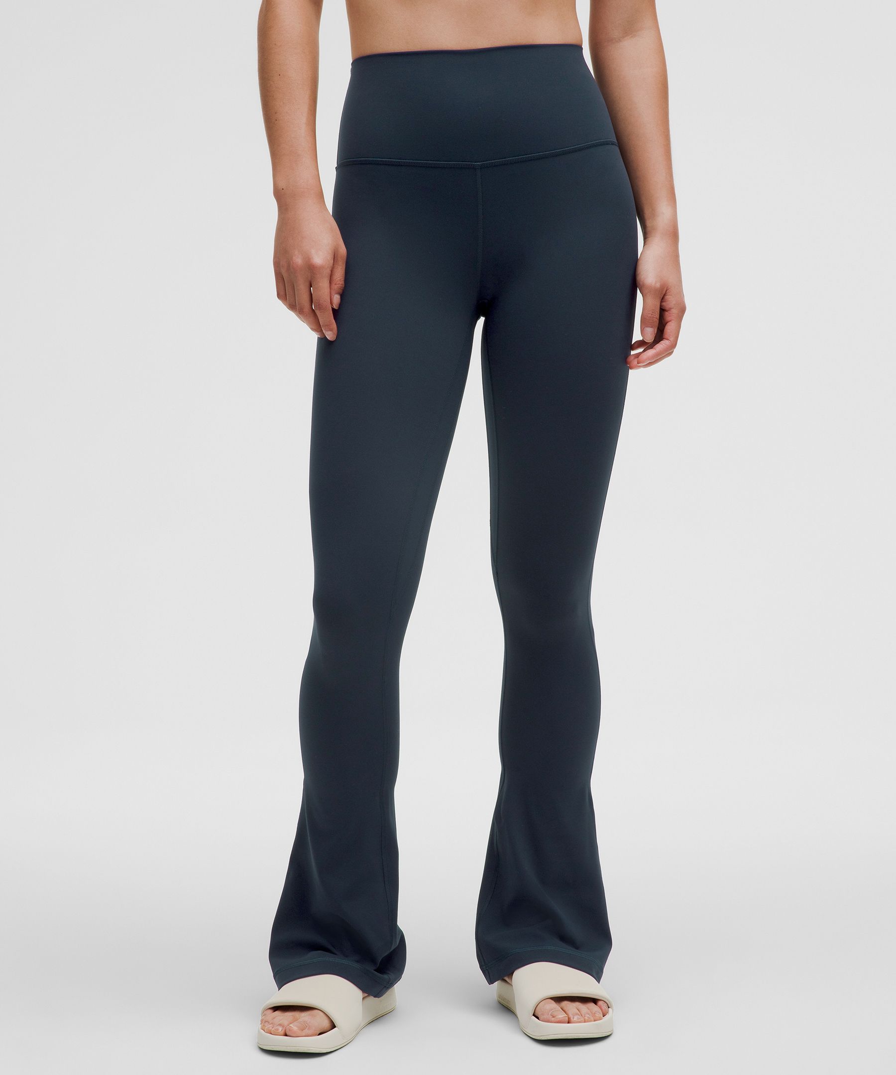 lululemon Align™ High-Rise Mini-Flare Pant Short - Navy,Blue