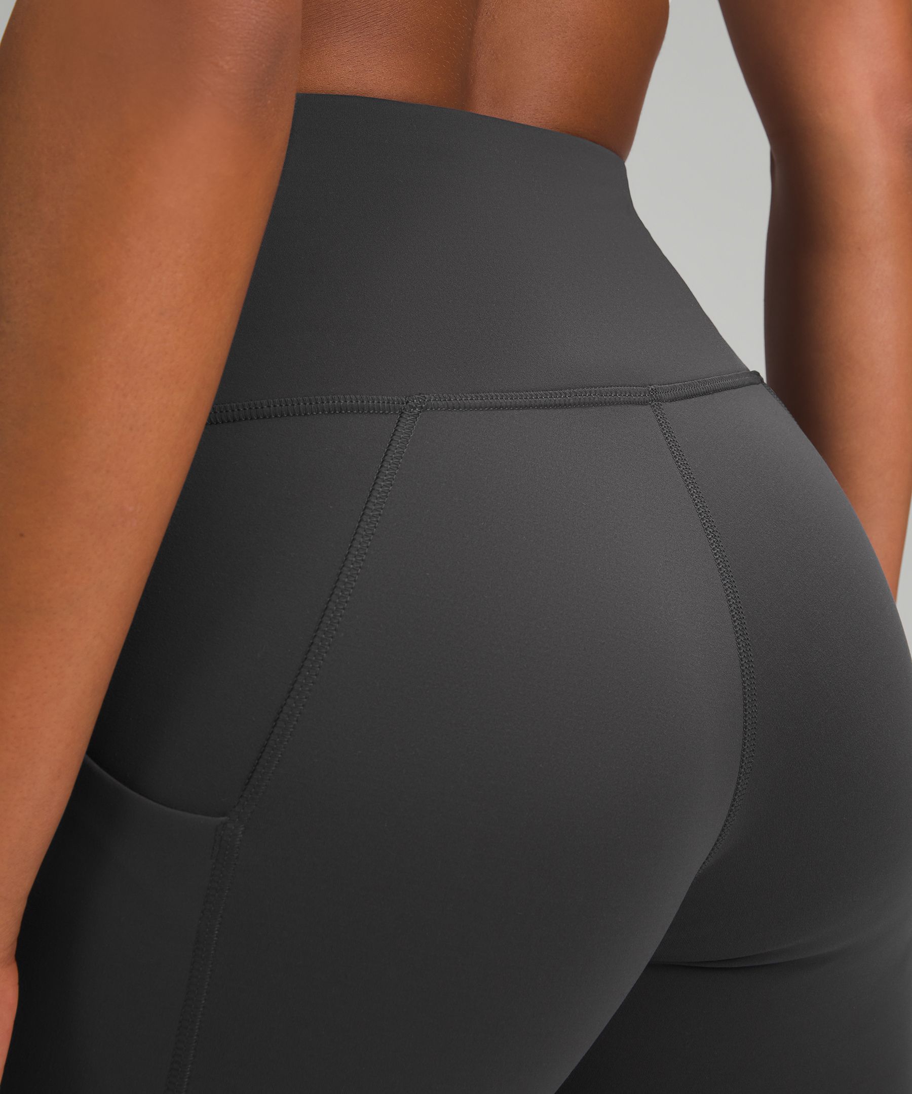 Shop Lululemon Wunder Train High-rise Leggings With Pockets 25"