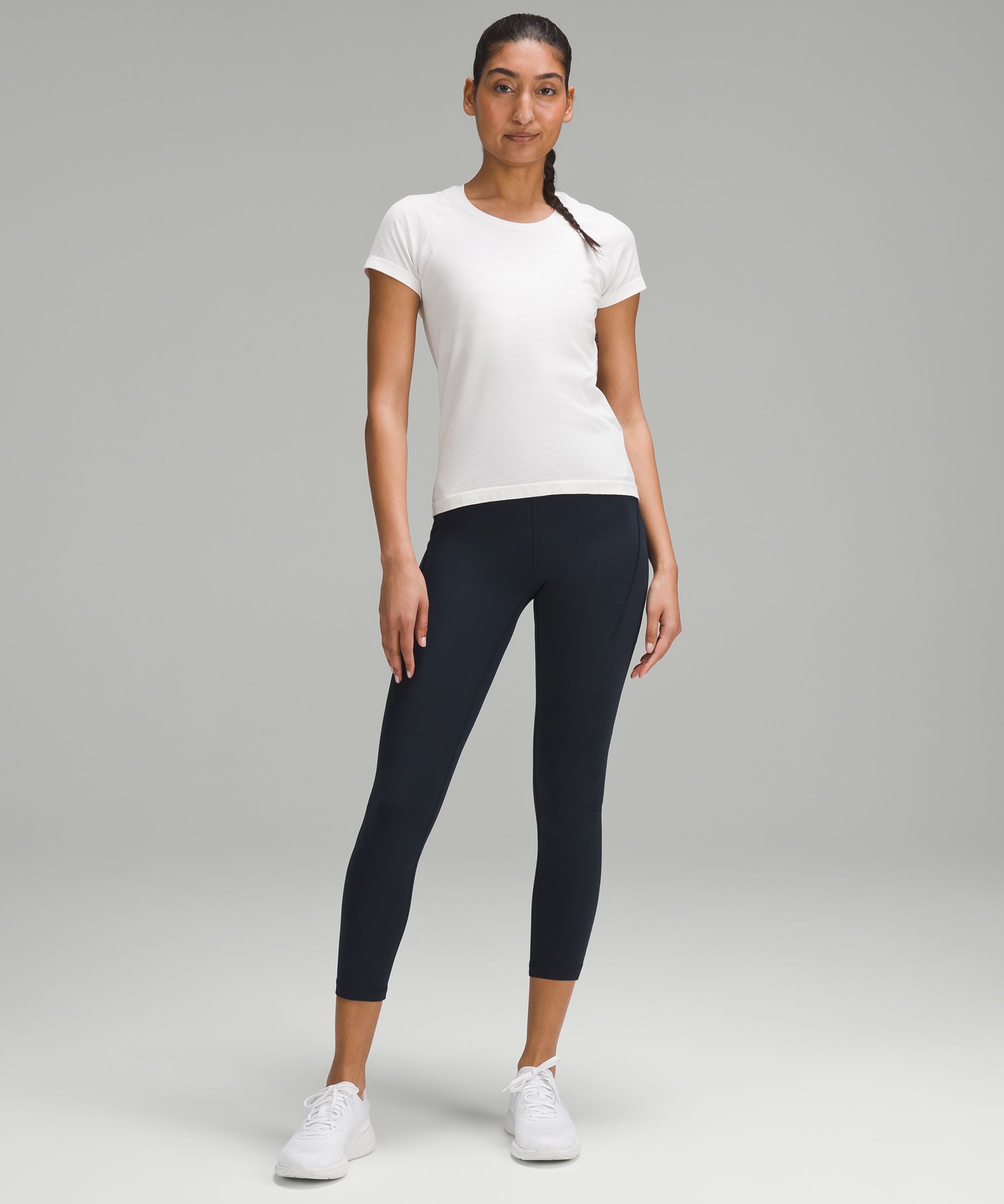 Lululemon NWT Wunder Train High-Rise Tight with Pockets 25 - Chambray Size  4 - $121 New With Tags - From A
