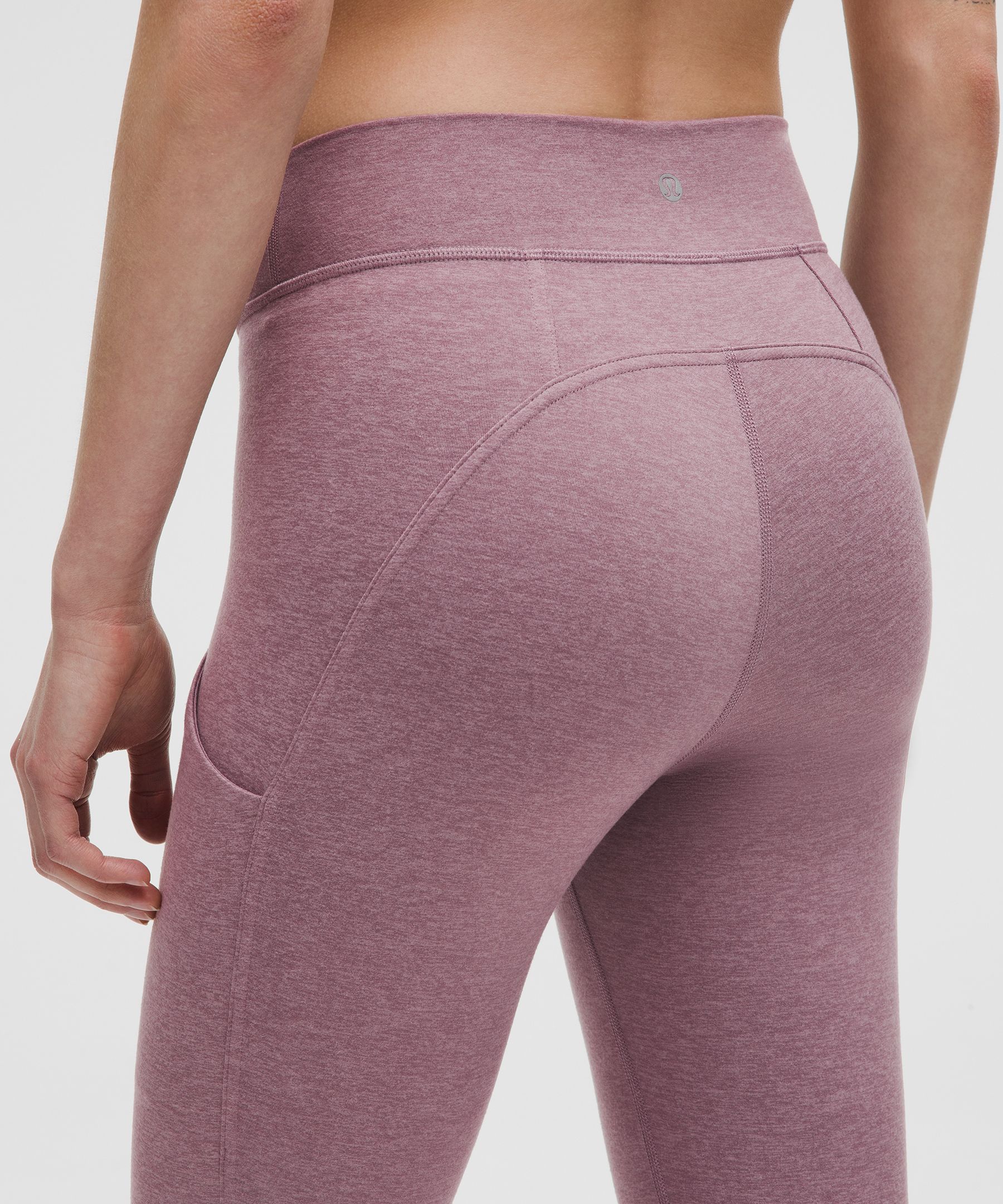LULULEMON SOFTY SUEDEY HIGH-RISE LEGGINGS 28"