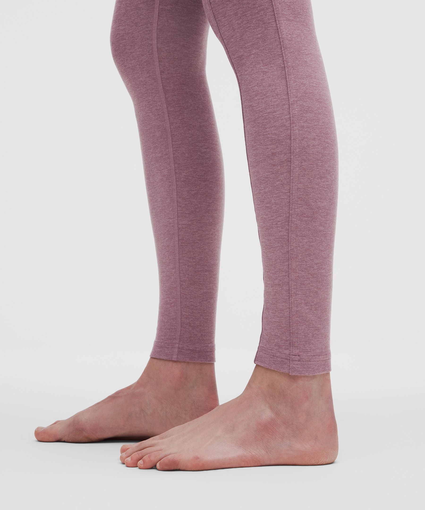 LULULEMON SOFTY SUEDEY HIGH-RISE LEGGINGS 28"