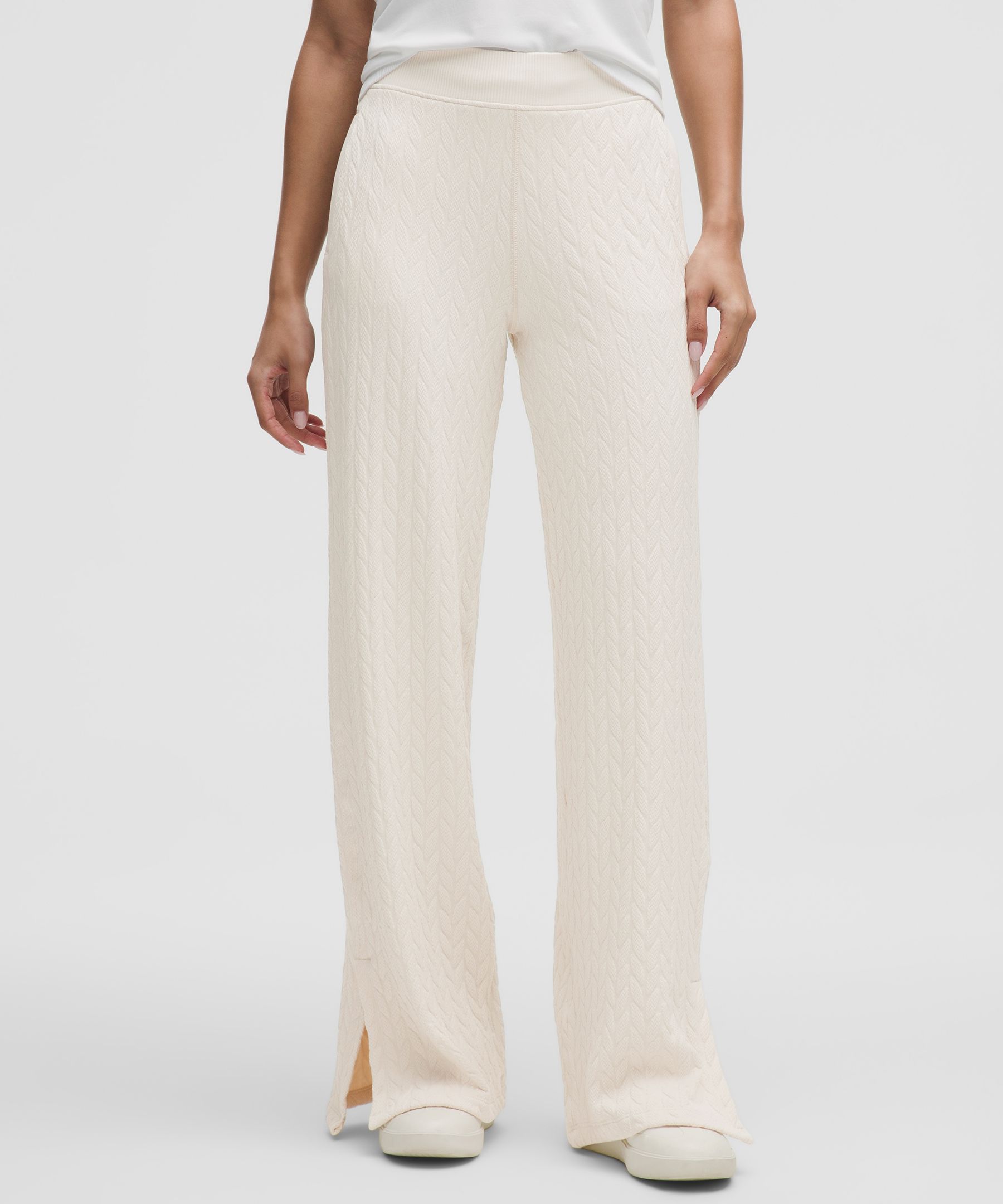 Engineered Warmth Cable-Knit Pant