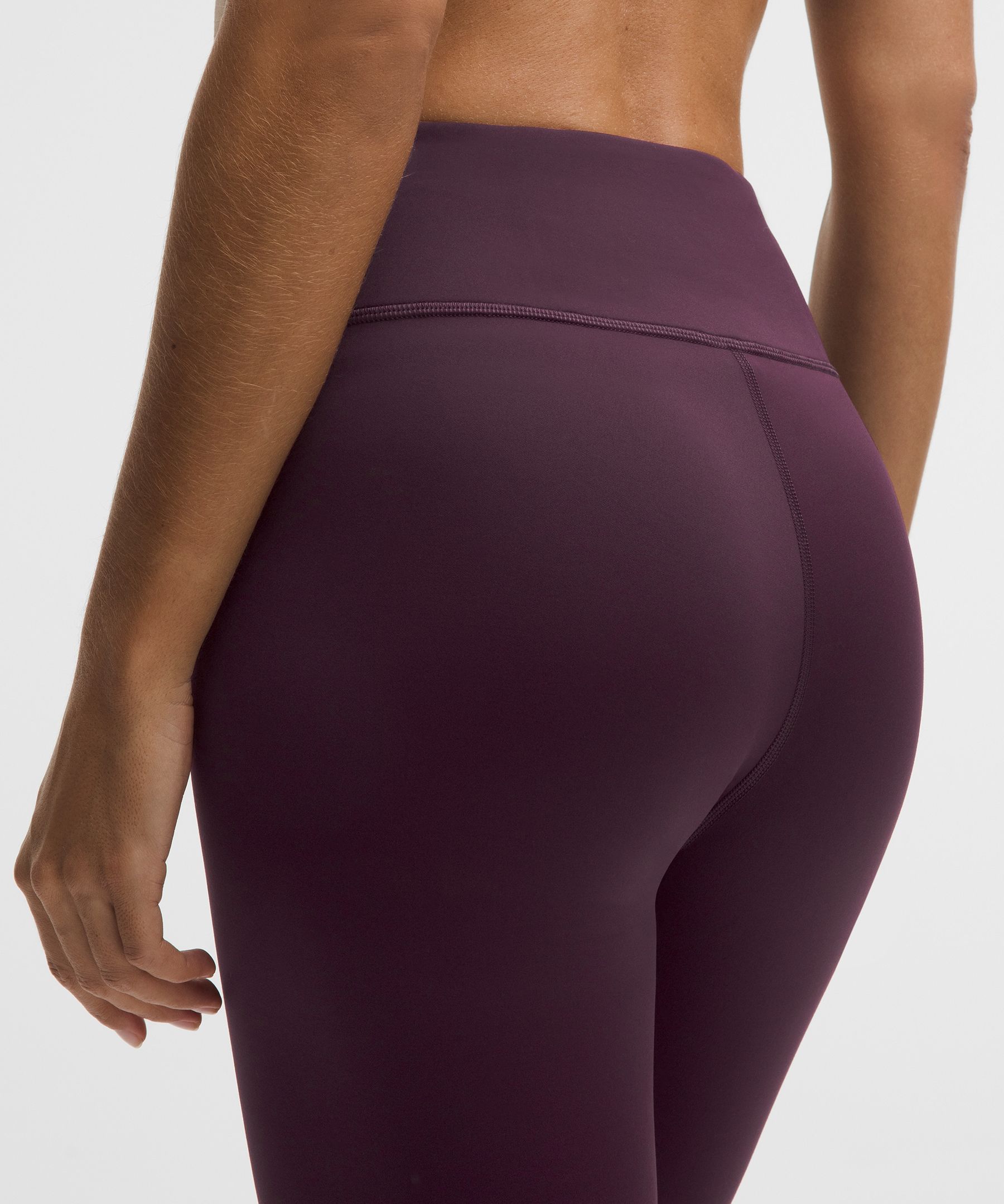 Lululemon Thermal High-rise Running Tight 25" In Brown