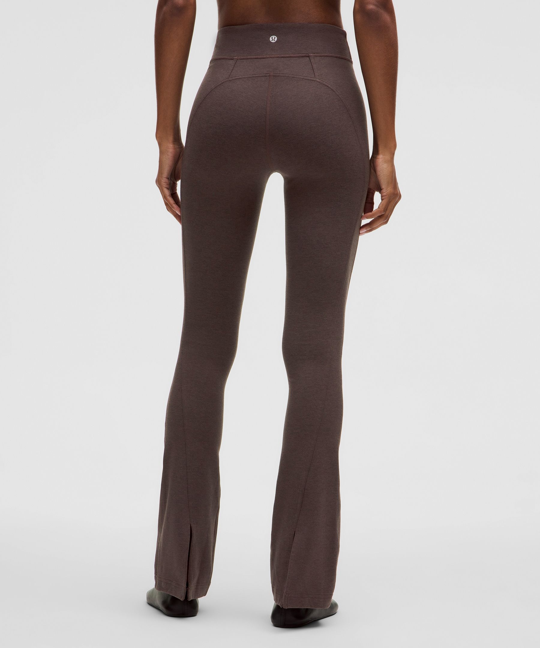 LULULEMON SOFTY SUEDEY SPLIT-HEM HIGH-RISE MINI-FLARE PANT REGULAR 