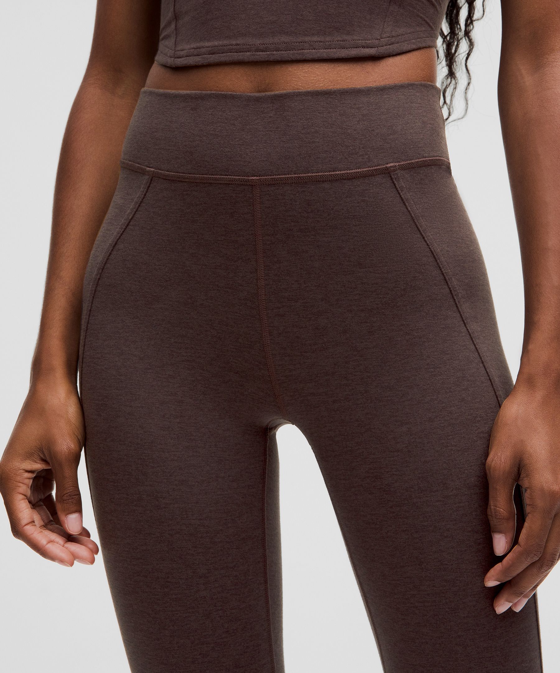 LULULEMON SOFTY SUEDEY SPLIT-HEM HIGH-RISE MINI-FLARE PANT REGULAR 