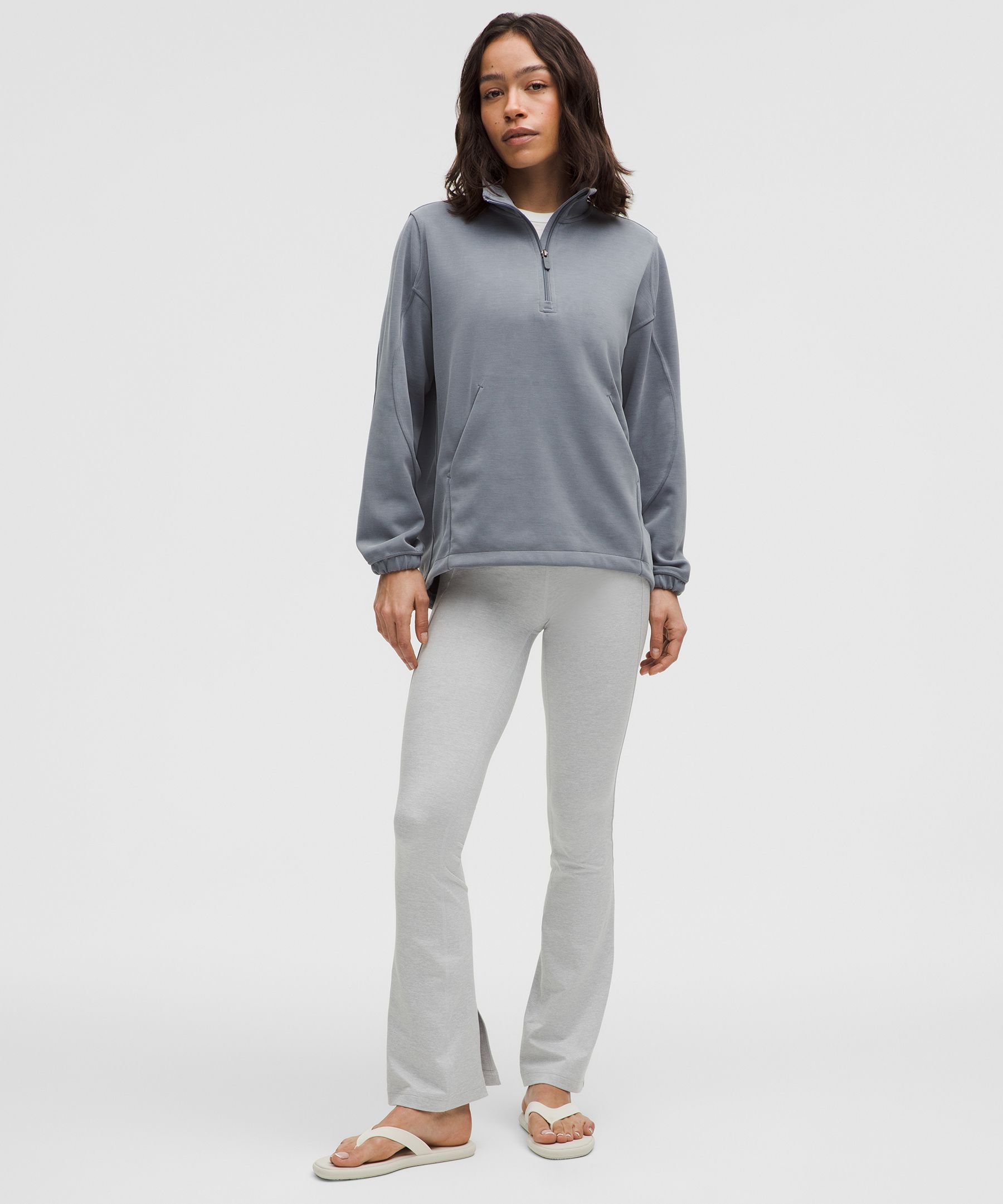 Lululemon Soft Sueded Split-hem High-rise Mini-flare Pants Regular