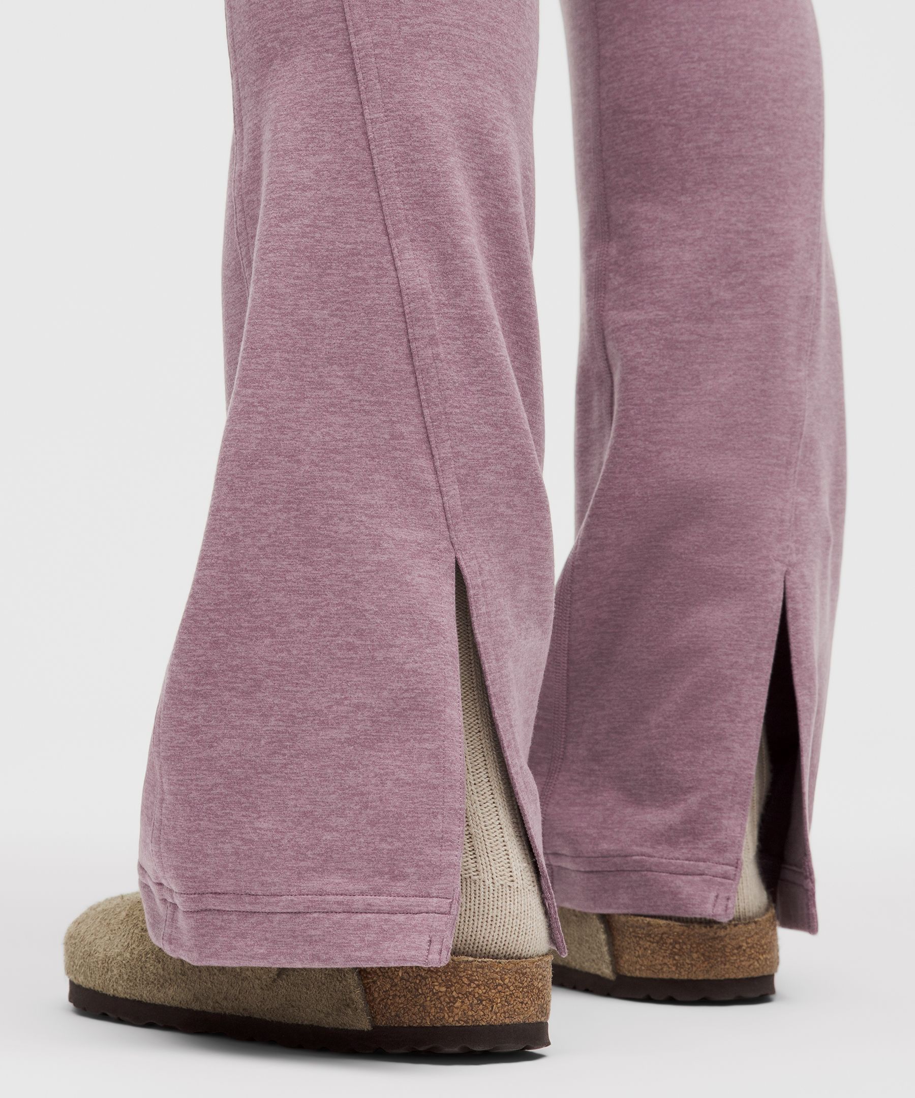 Lululemon Soft Sueded Split-hem High-rise Mini-flare Pants Regular