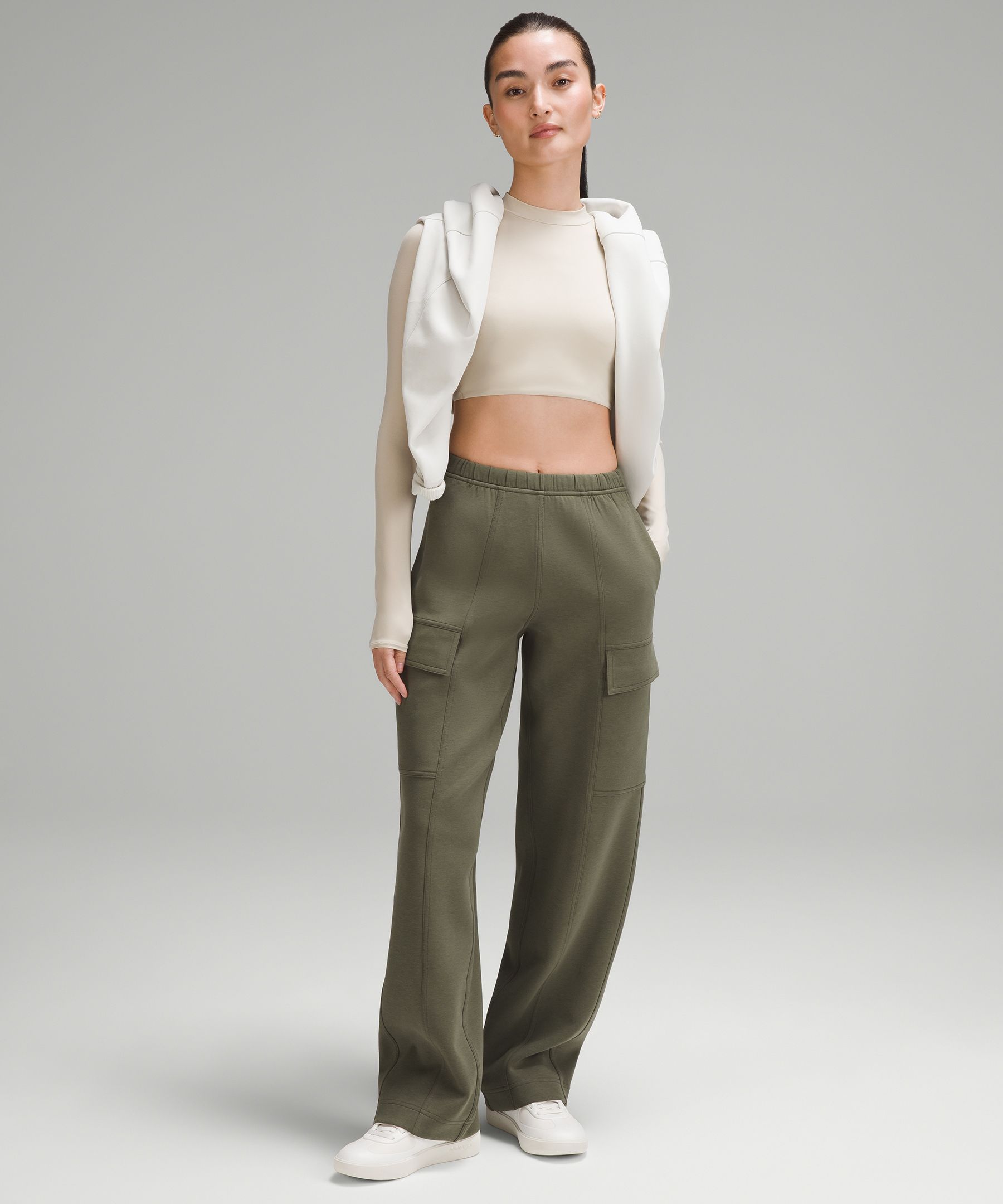 Core Identity cotton-blend cargo trousers