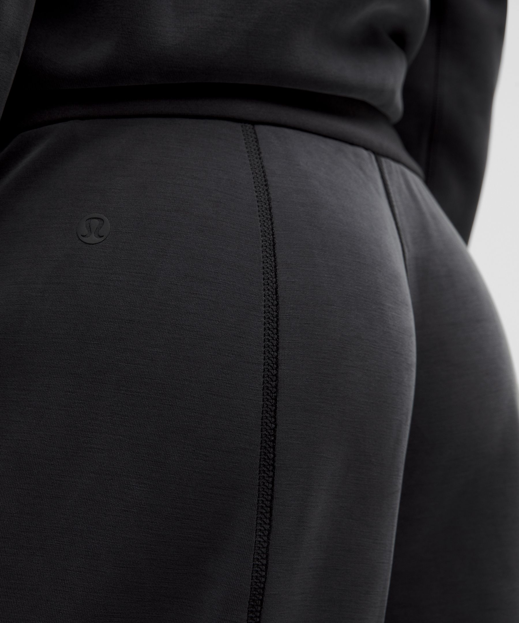 Lululemon Softstreme High-rise Straight-leg Pant In Black