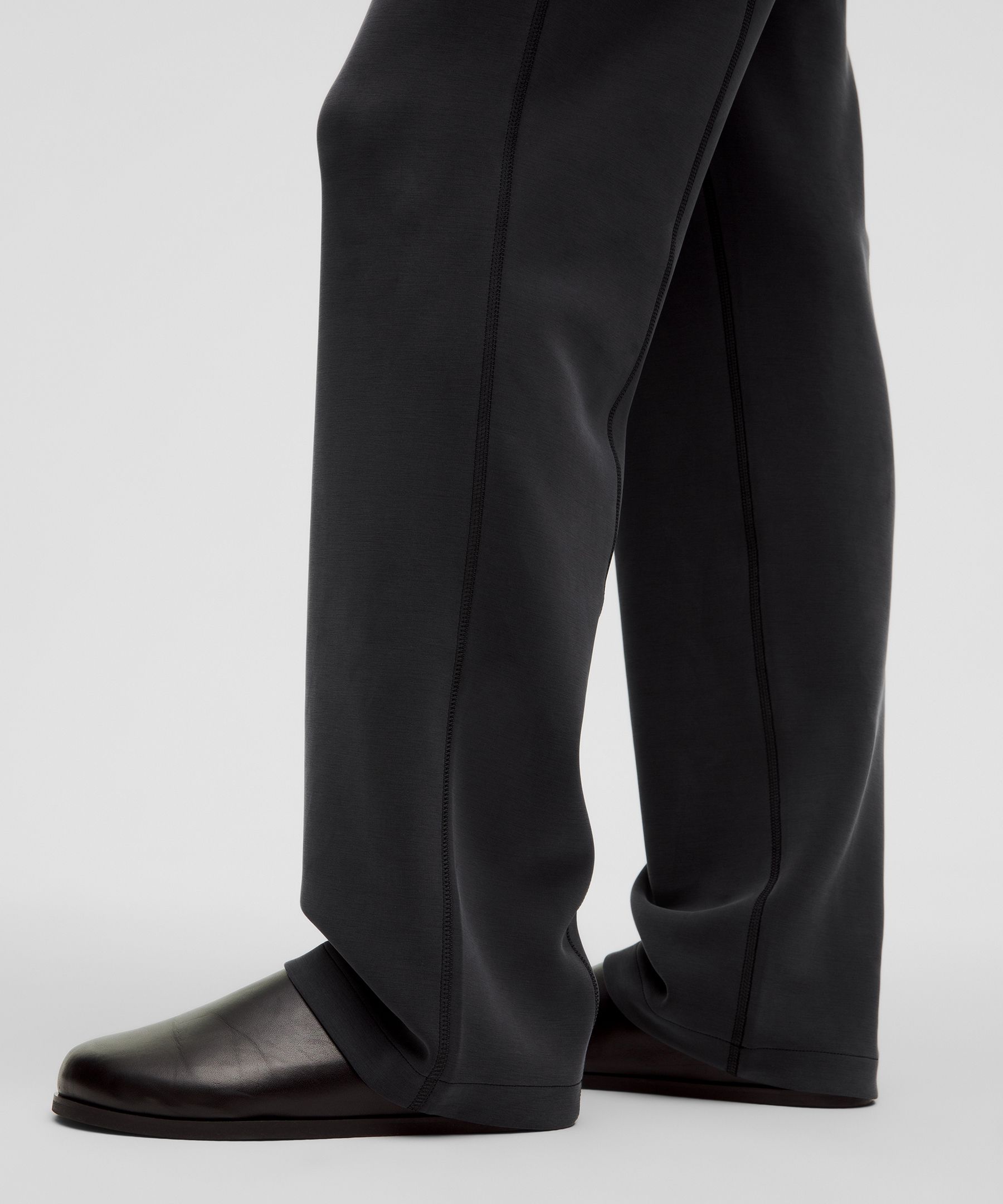 Lululemon Softstreme High-rise Straight-leg Pant In Black