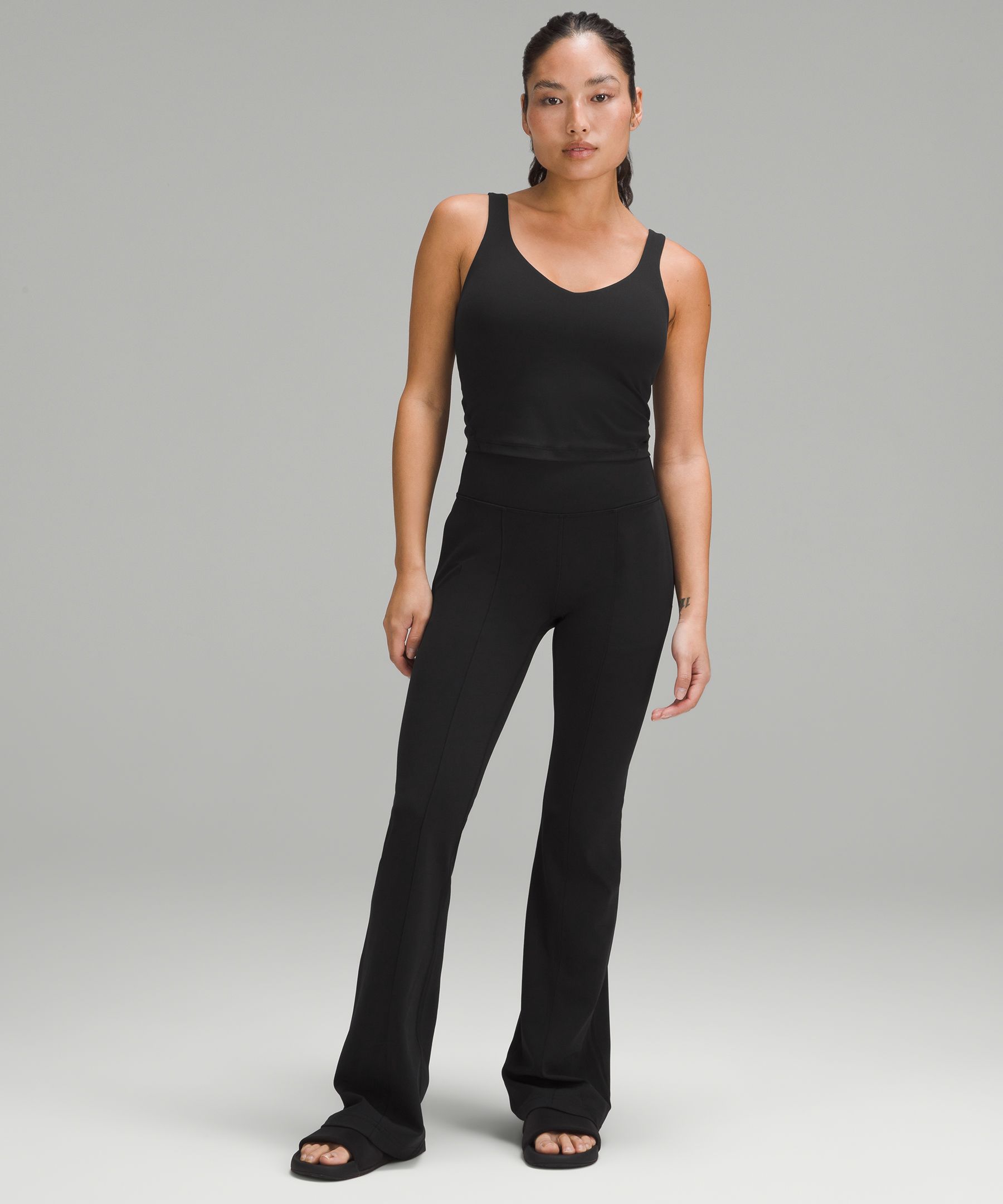 Lululemon black pants with pockets hotsell