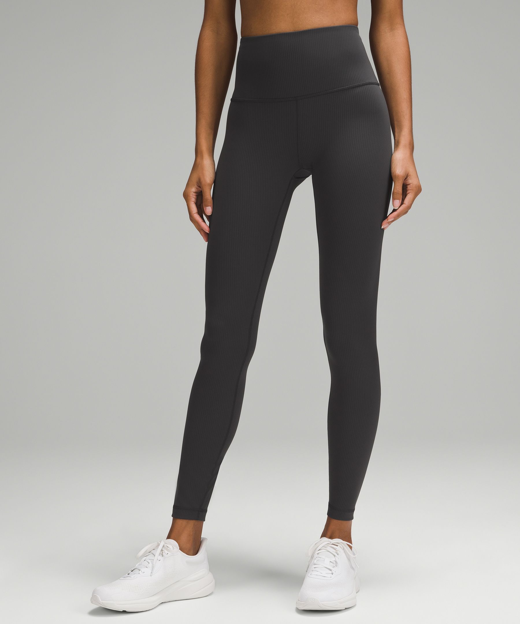 Lululemon Wunder Train High-rise Ribbed Leggings 28"