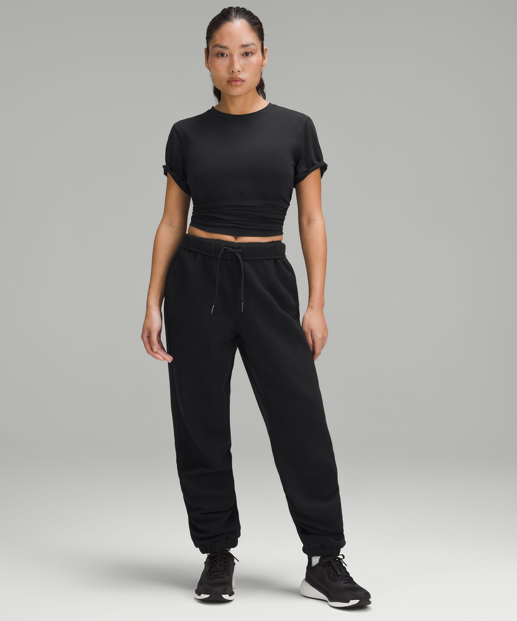 Scuba Mid-Rise Oversized Jogger