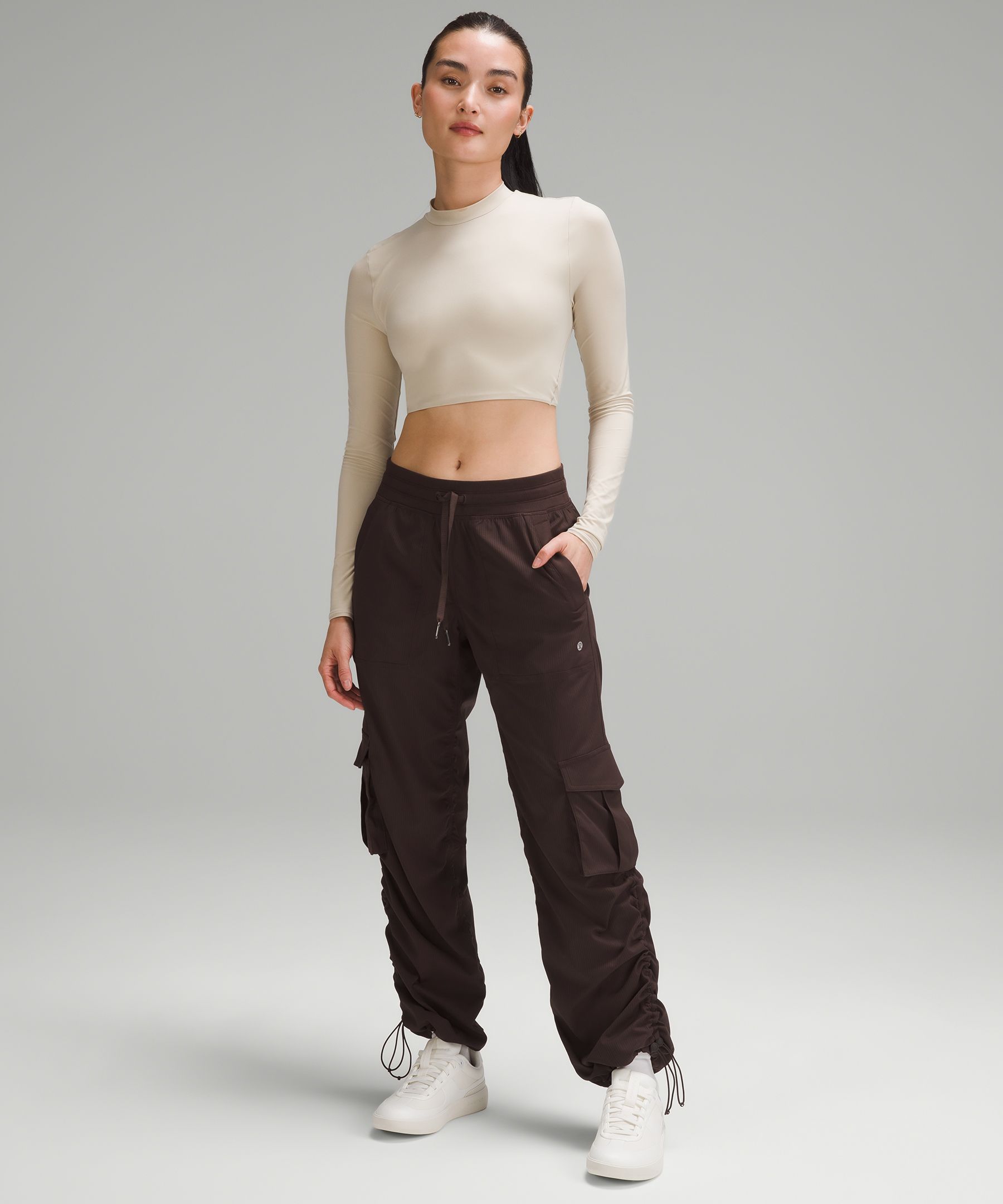 Dance Studio Relaxed-Fit Mid-Rise Cargo Pant