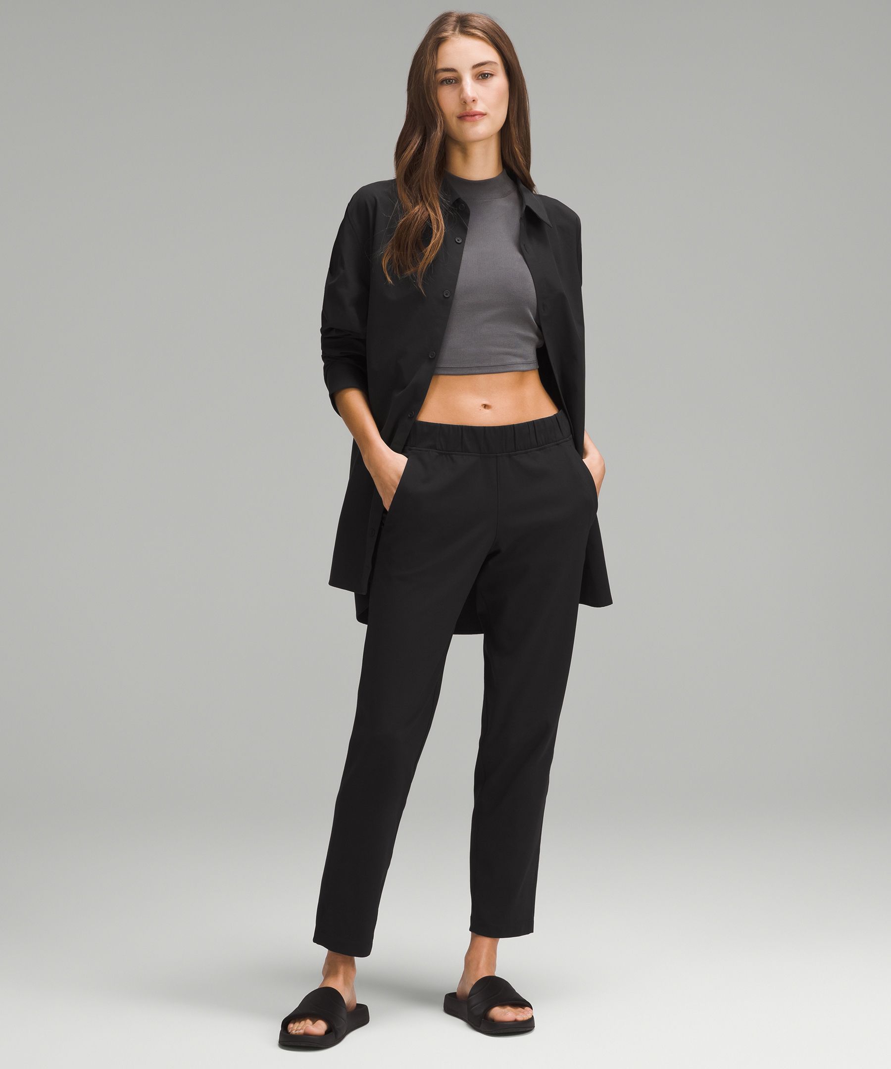 Luxtreme Slim-Fit Pull-On Mid-Rise Pant