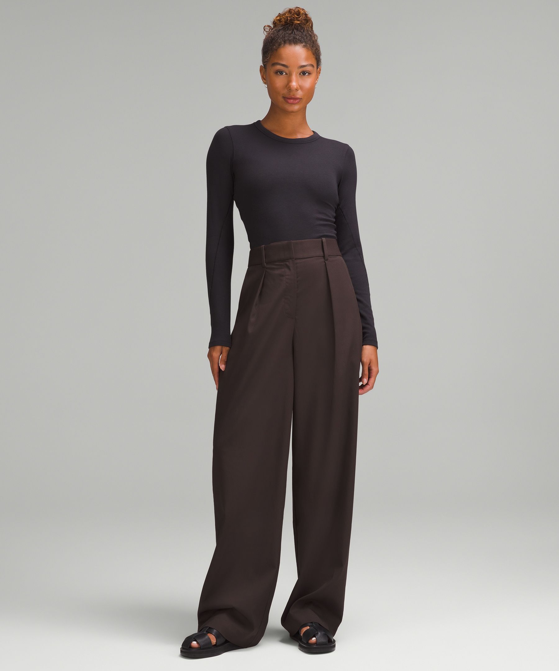 Thumbnail of Pleat-Front High-Rise Trouser 
Regular