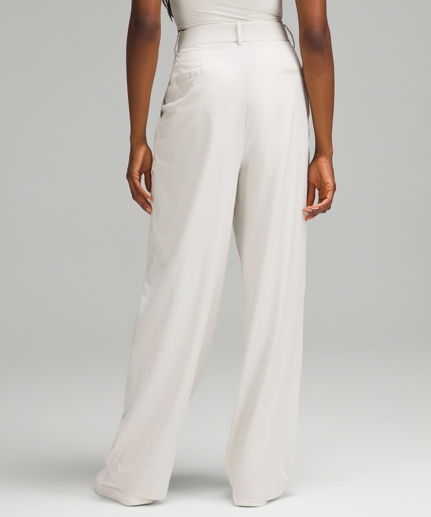 Pleat-Front High-Rise Trouser 