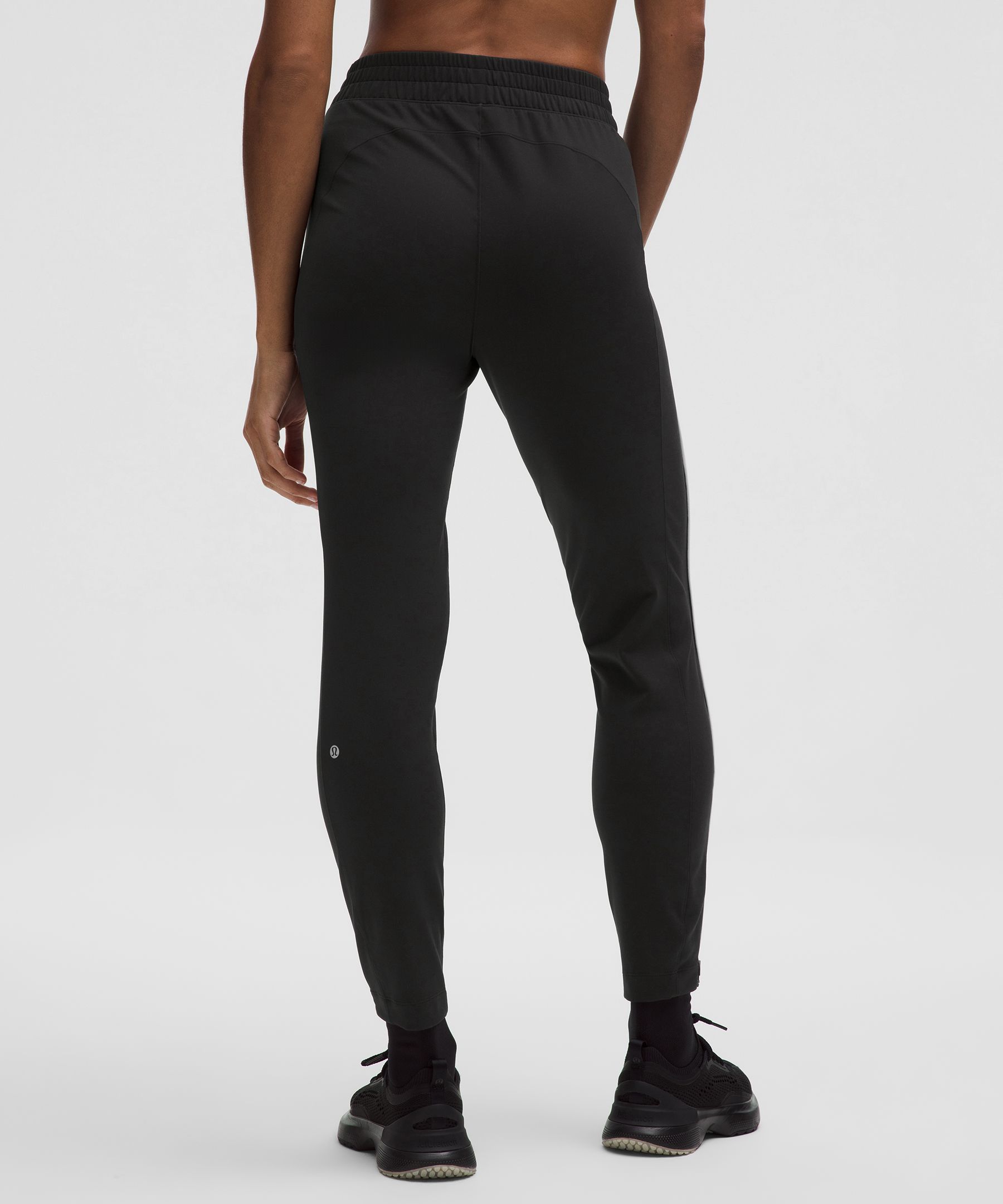 Lululemon Everlux Slim-fit High-rise Track Pant In Black