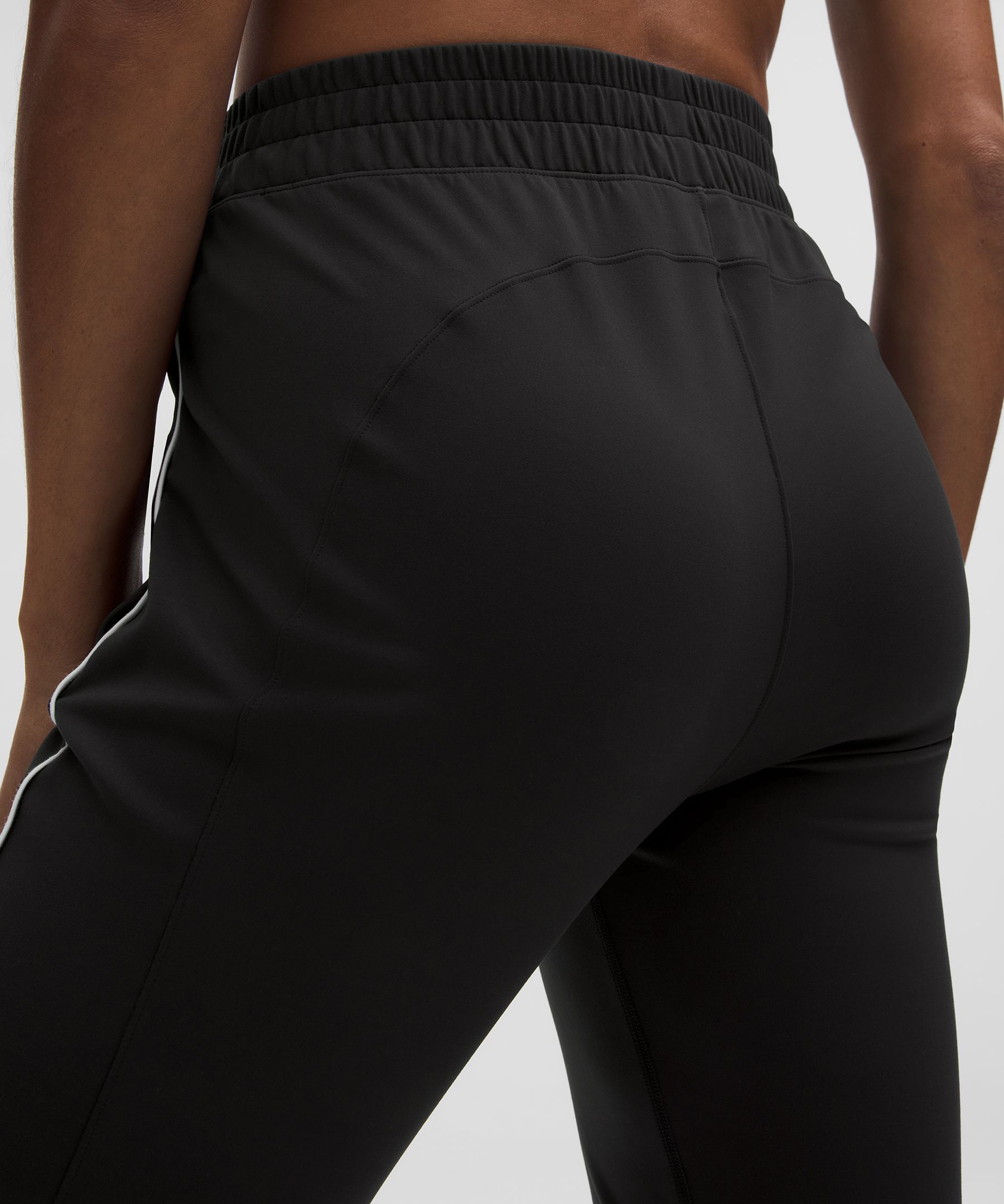 Lululemon Everlux Slim-fit High-rise Track Pant In Black