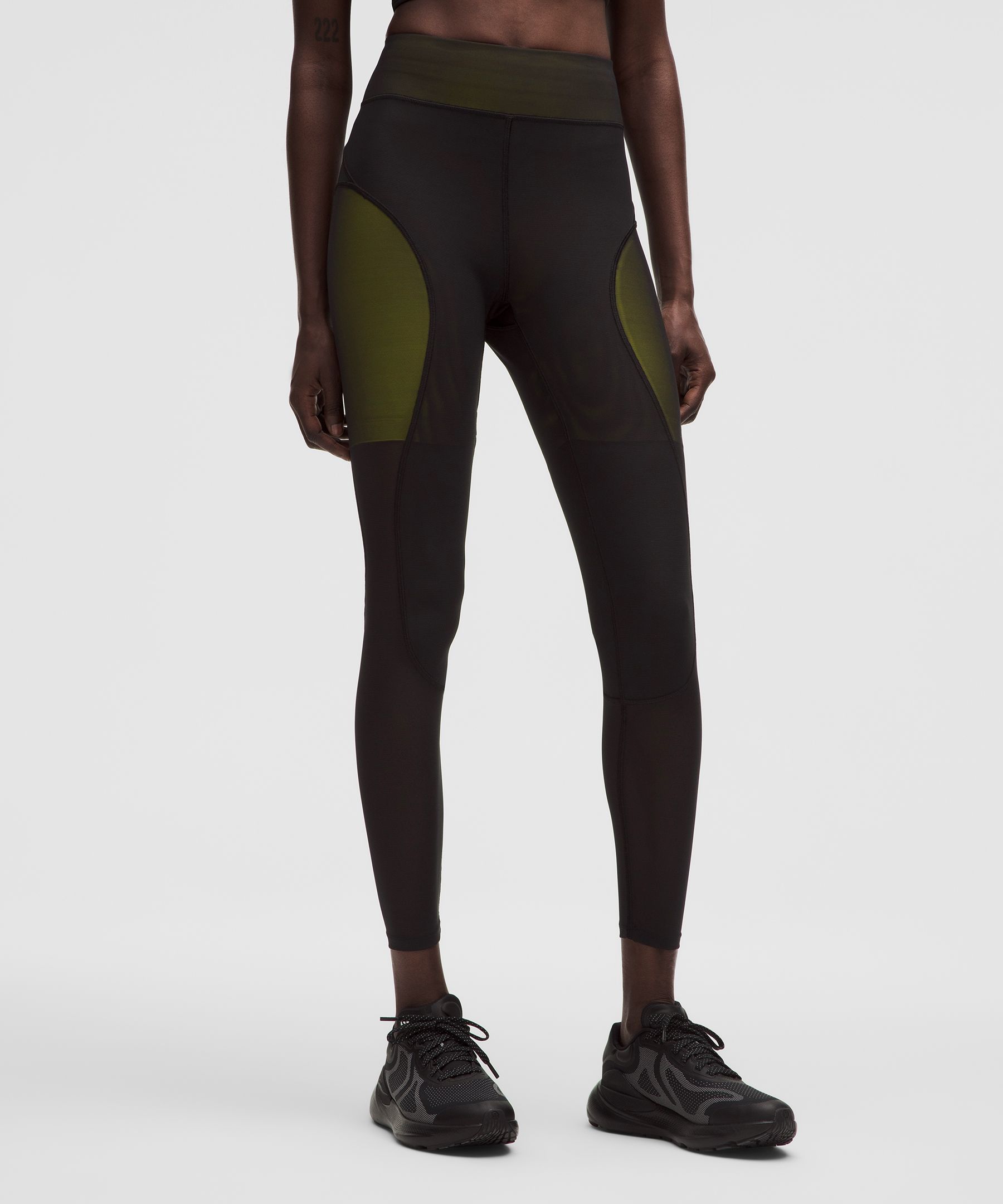 Mesh-Panelled High-Rise Tight 28" SLNSH Collection