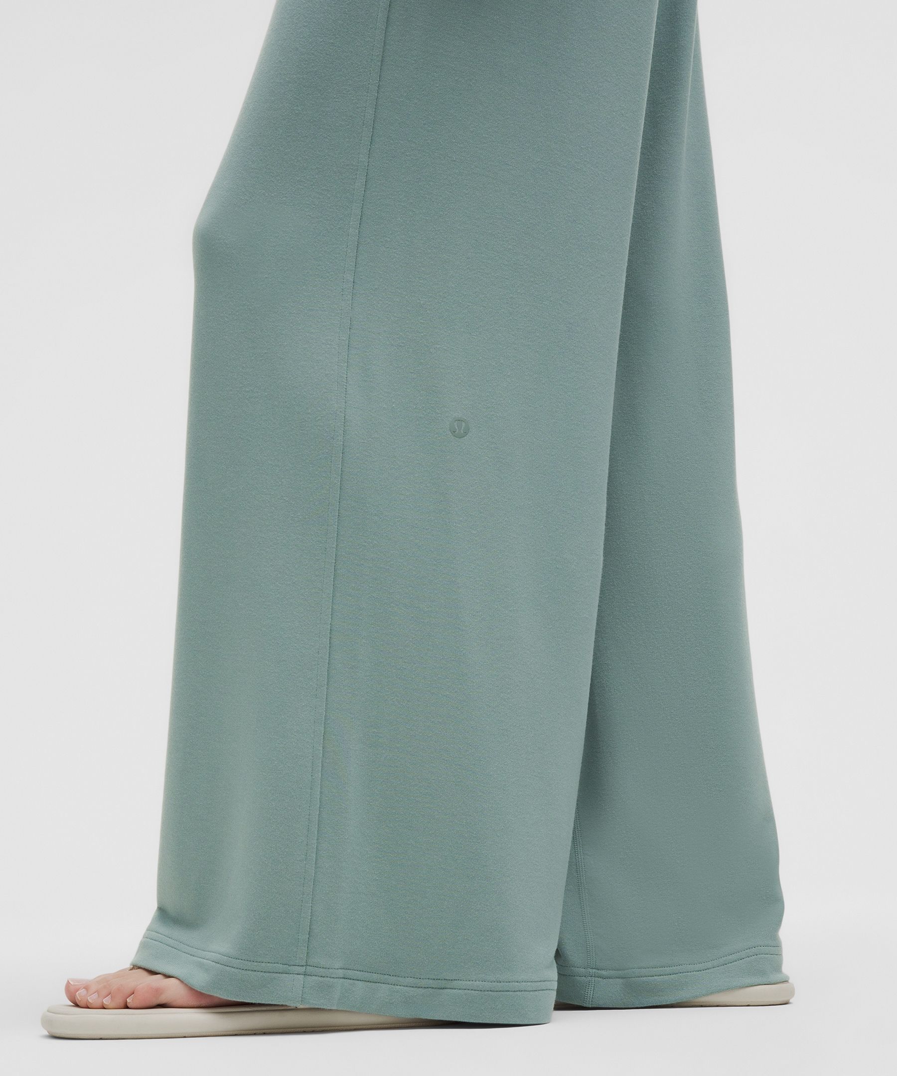 Lululemon Becalm Mid-rise Wide-leg Pants