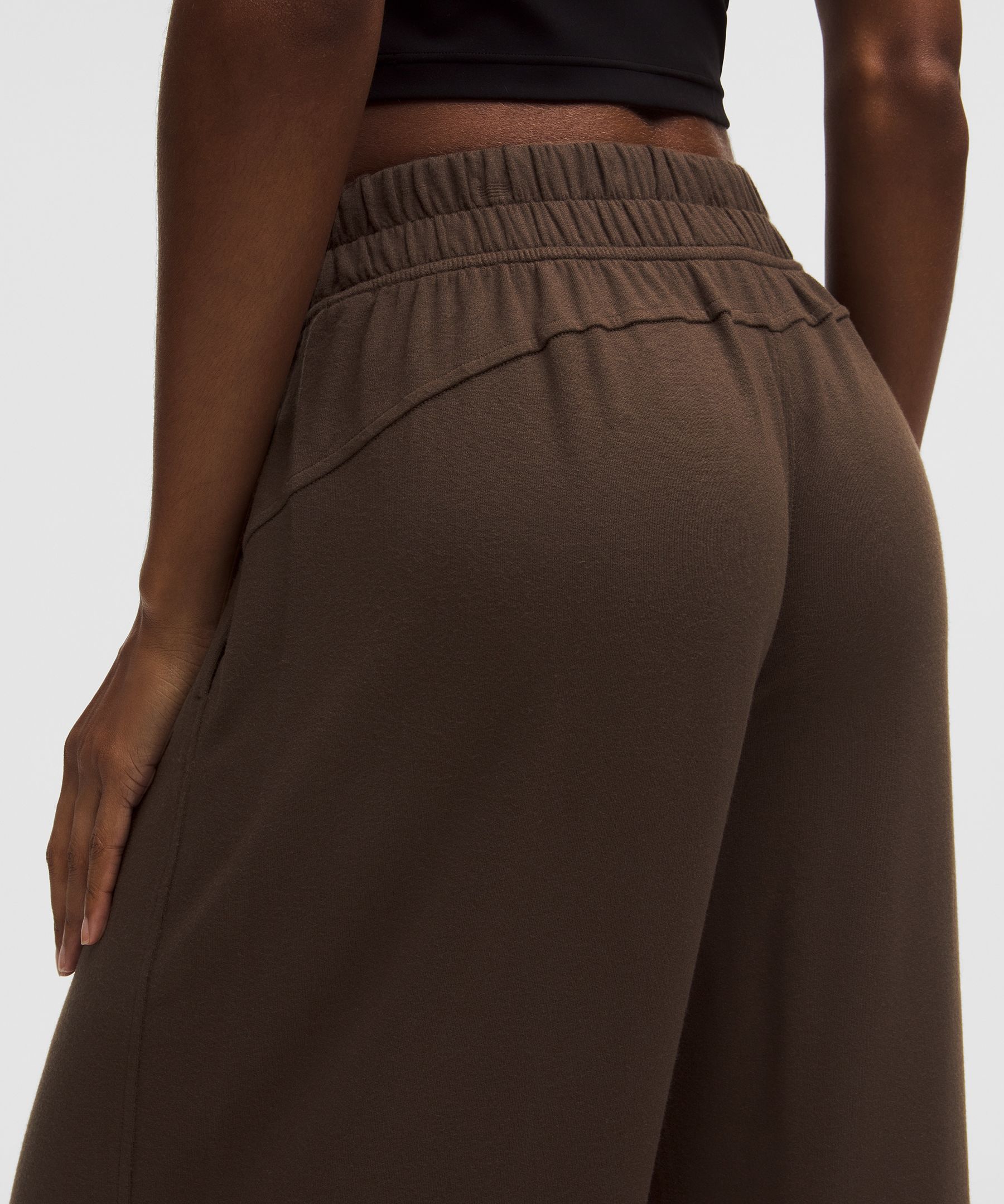 BeCalm Mid-Rise Wide-Leg Pant