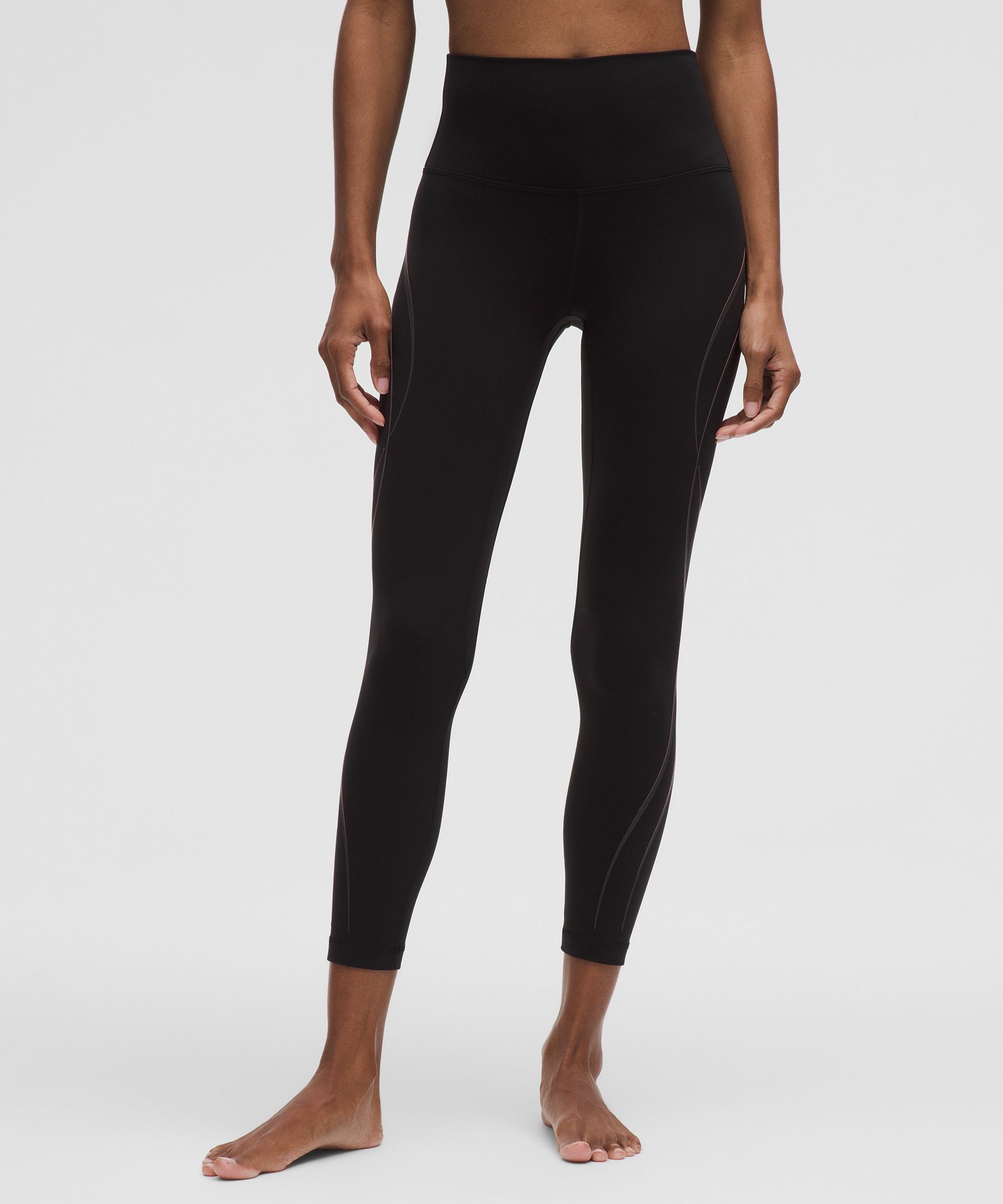 lululemon Align™ High-Rise Pant 25" Curve Art - Black,Neutral