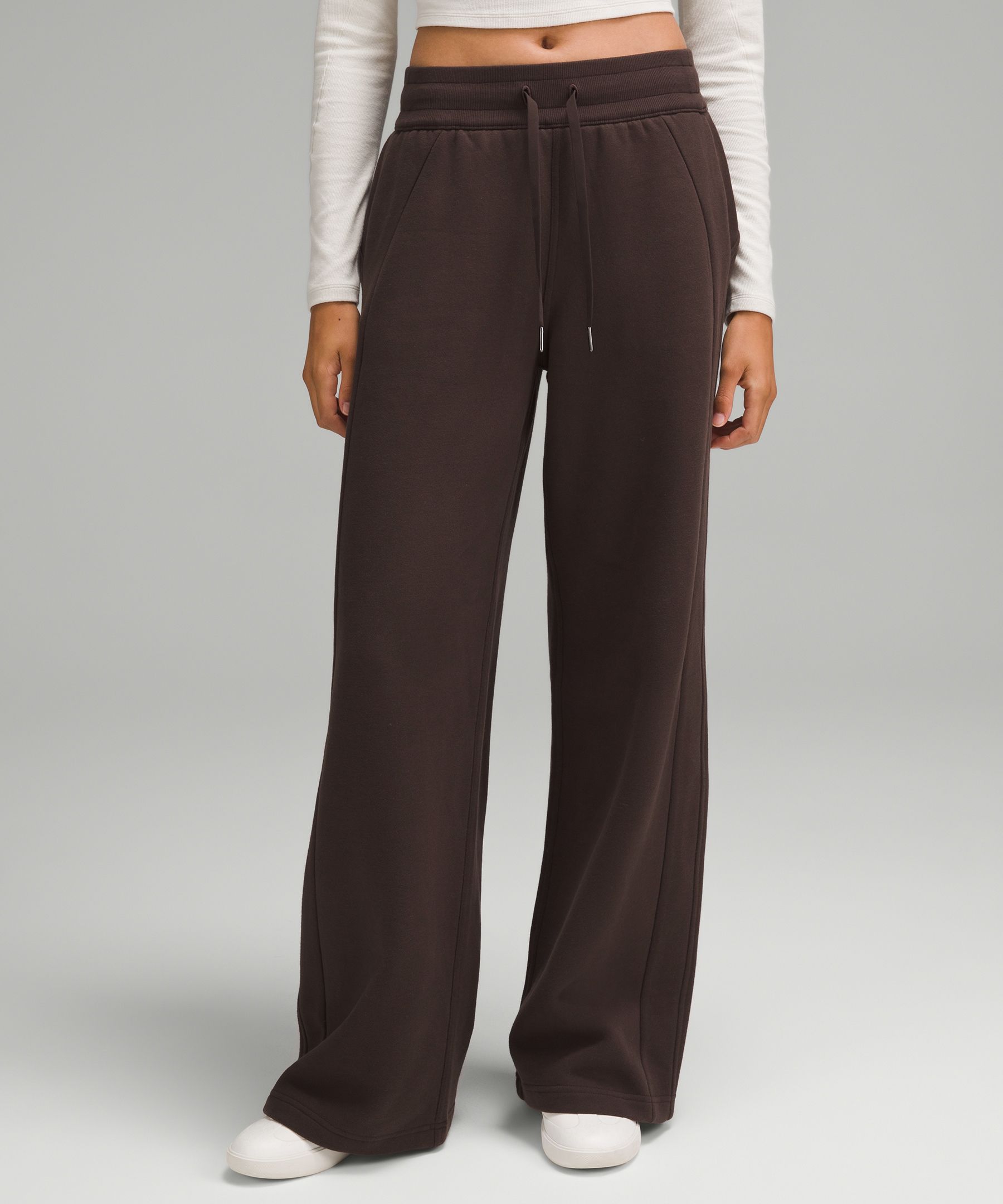 Lululemon wide leg sweatpants hotsell