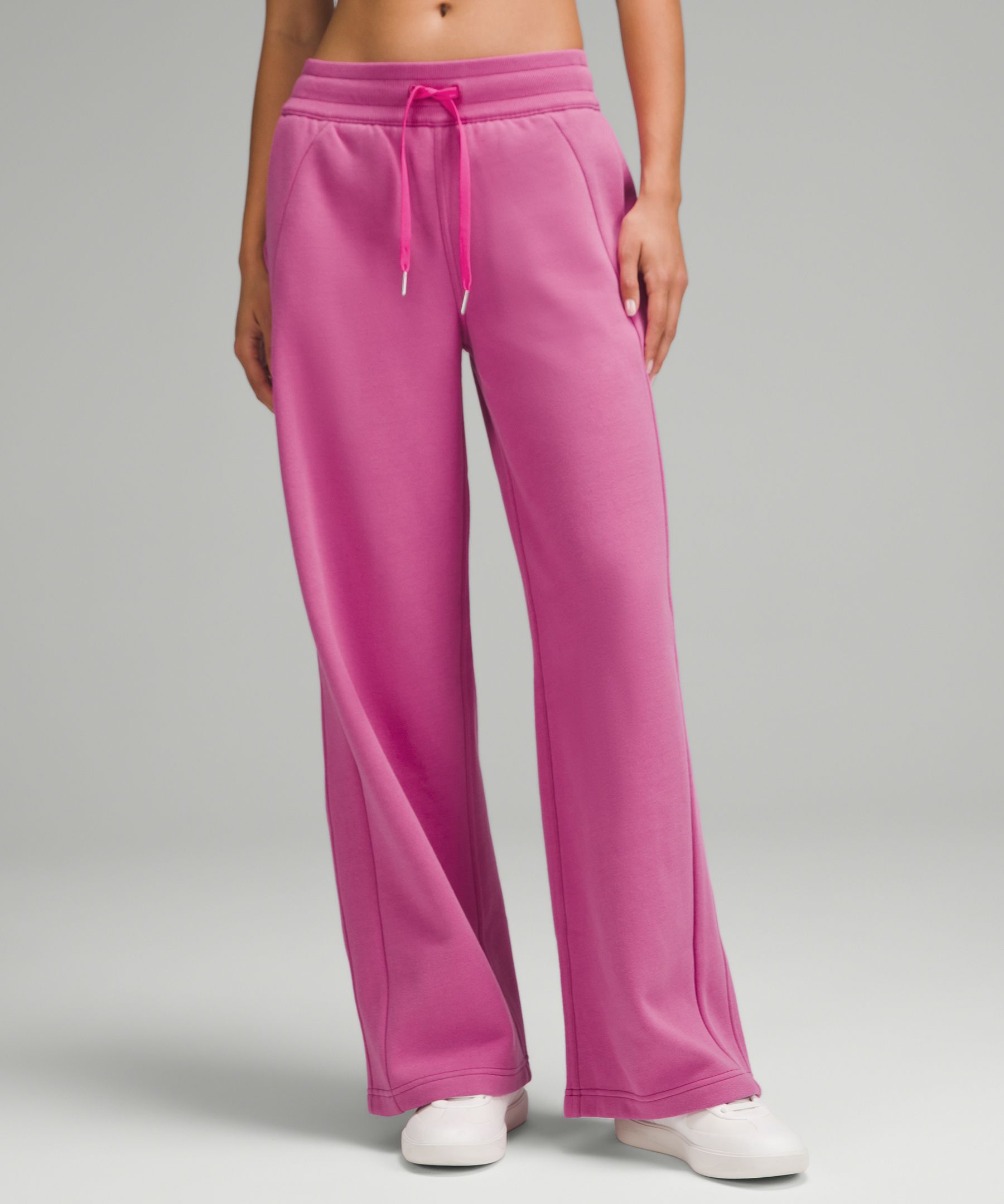 Scuba Mid-Rise Wide-Leg Pant Regular