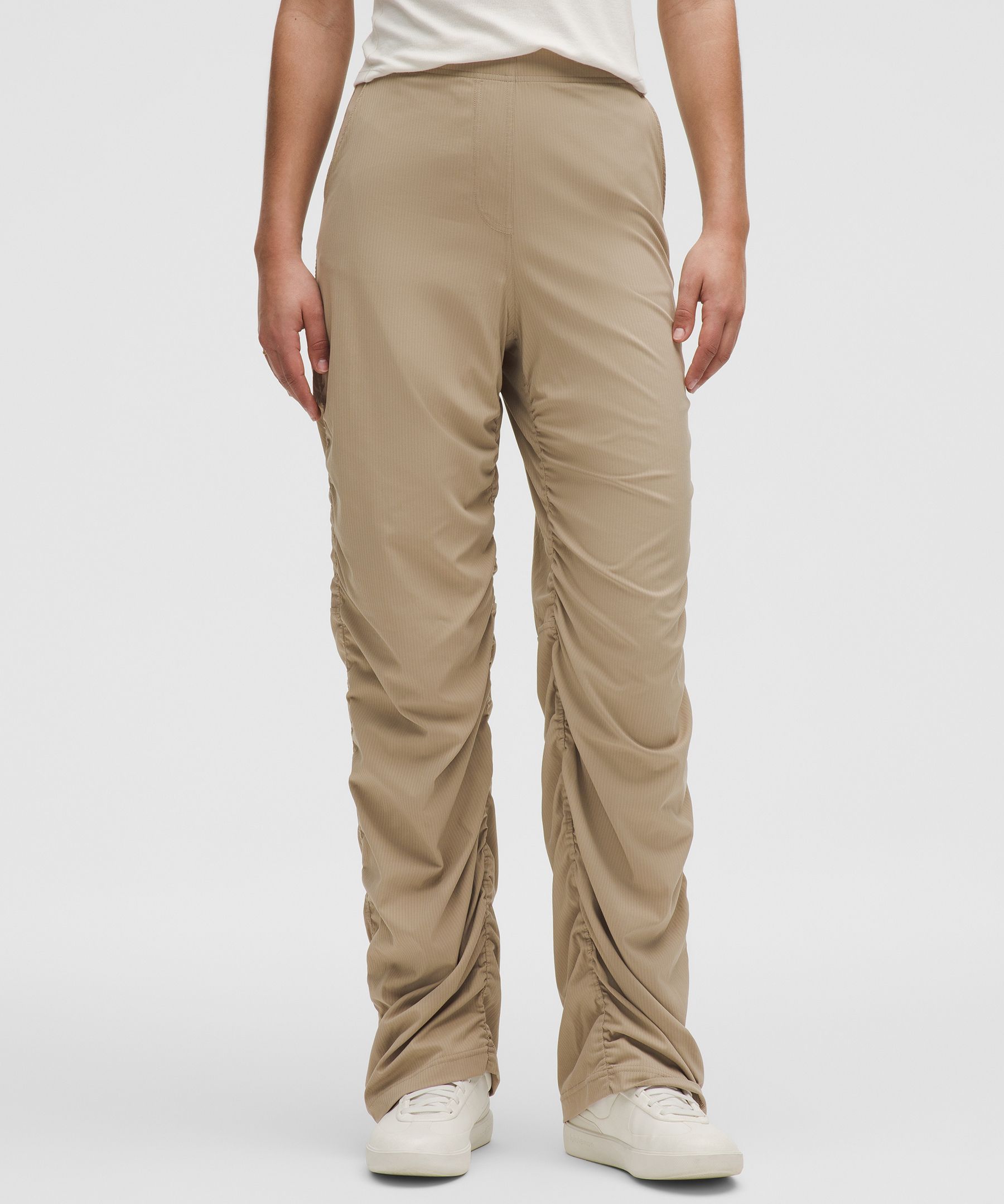 Dance Studio Slim-Fit High-Rise Flared Pant - Brown