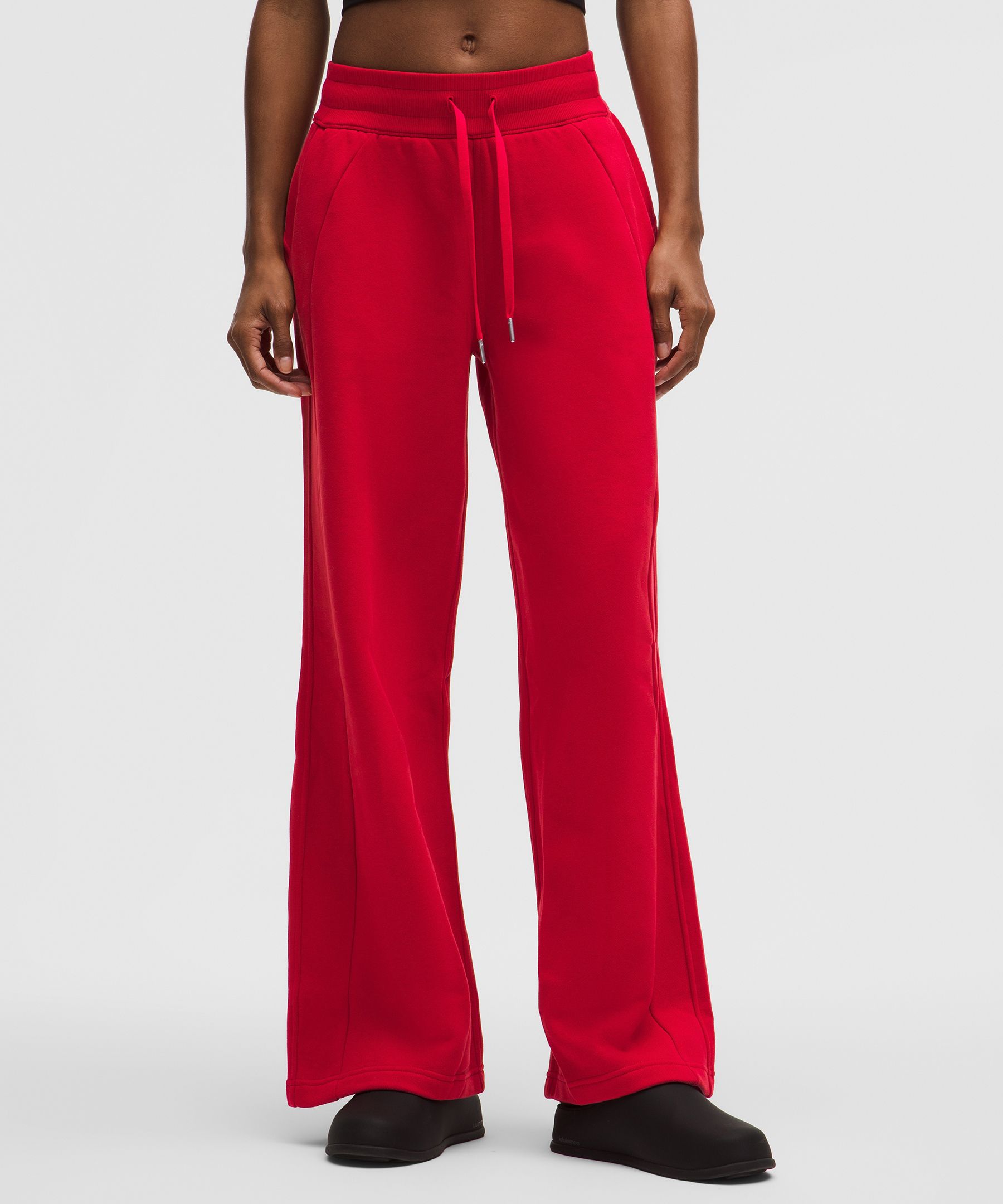 Scuba Mid-Rise Wide-Leg Pant *Regular