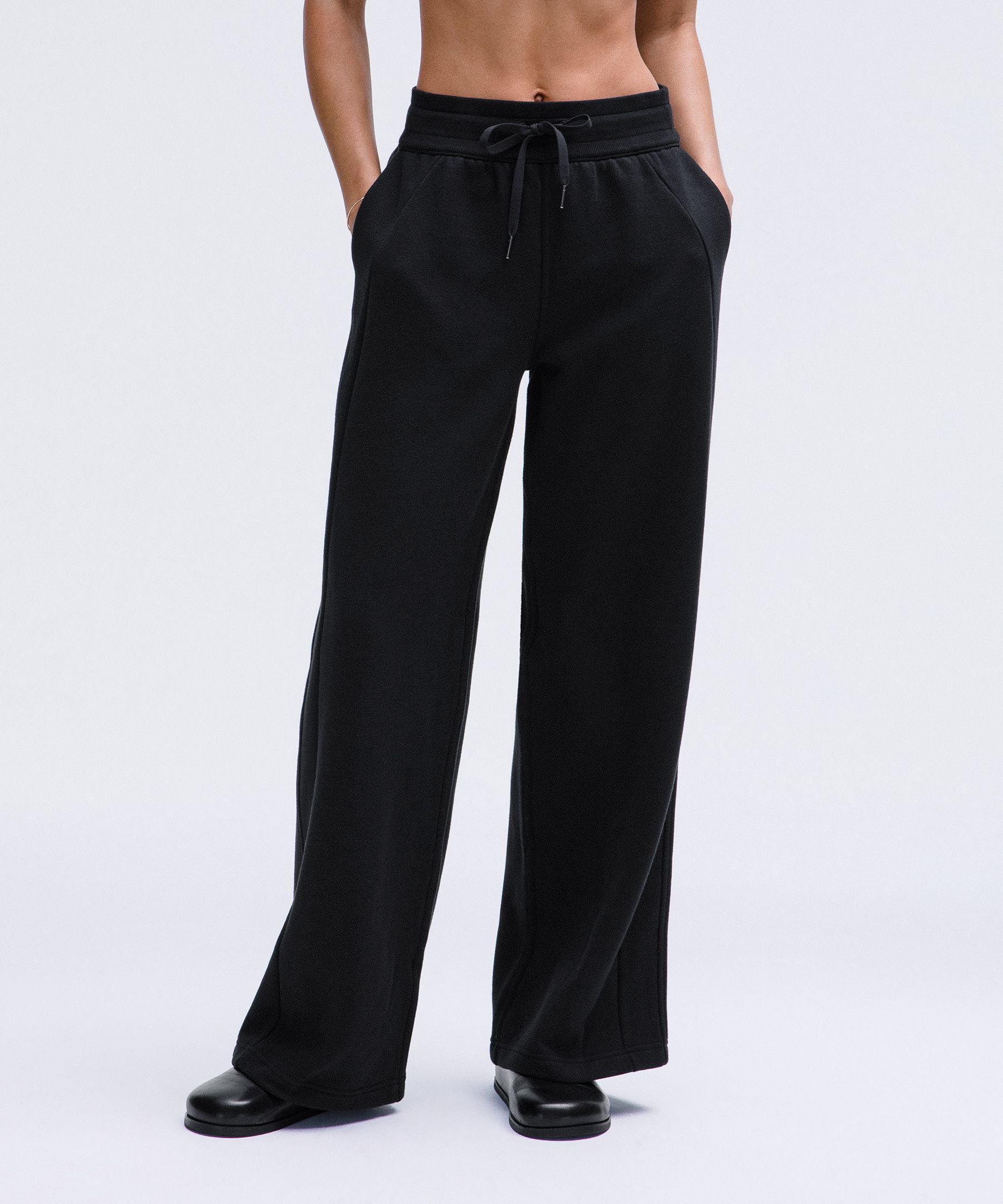 Scuba Mid-Rise Wide-Leg Pant Tall