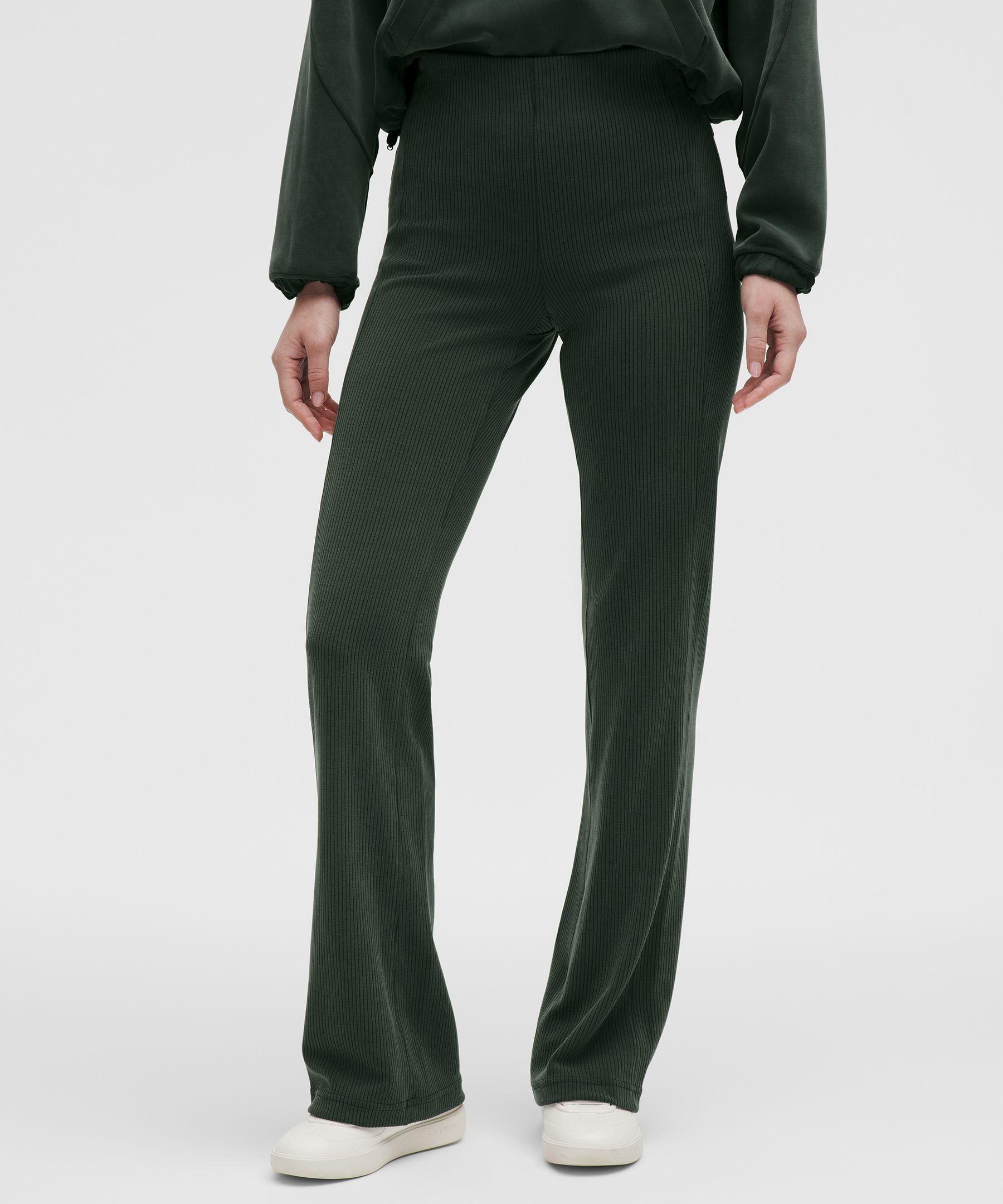 Ribbed Softstreme Flared Pant Regular