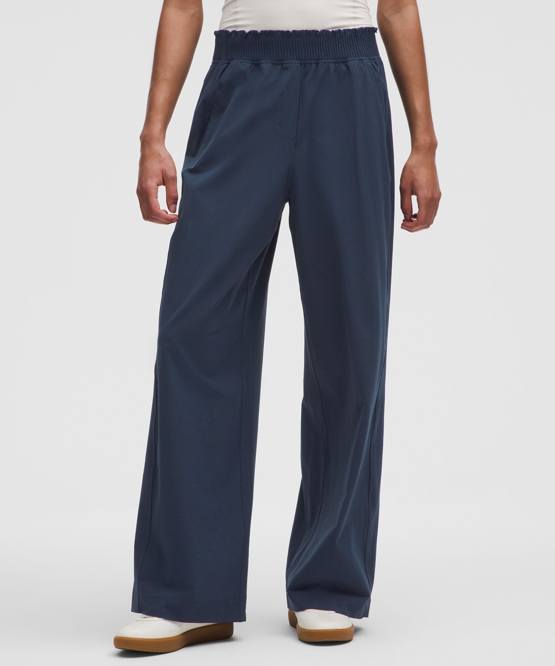 Lululemon Stretch Woven Ruffle-waist Wide-leg Pants